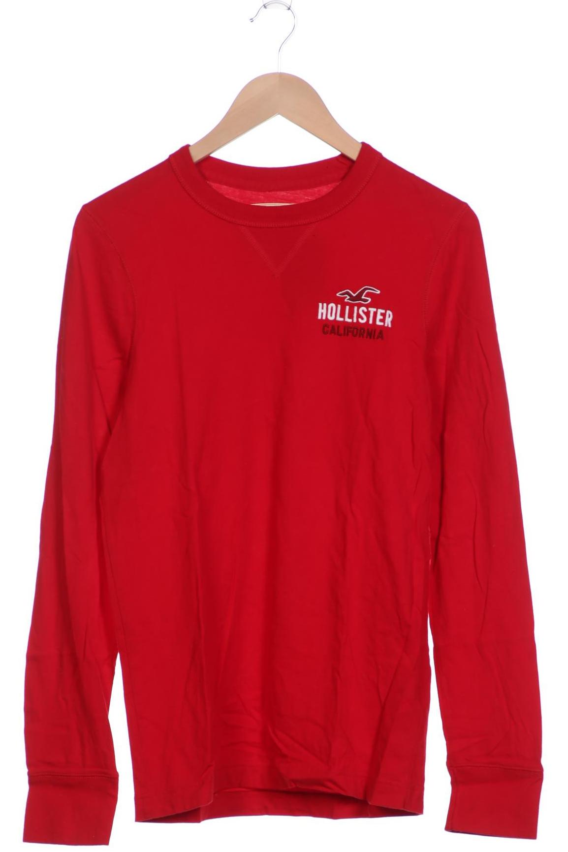 

Hollister Herren Langarmshirt, rot