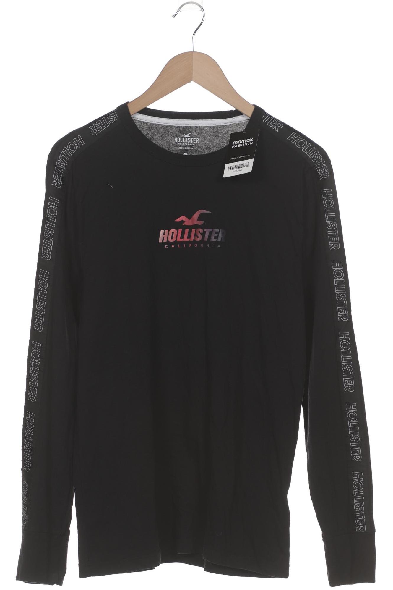 

Hollister Herren Langarmshirt, schwarz, Gr. 48