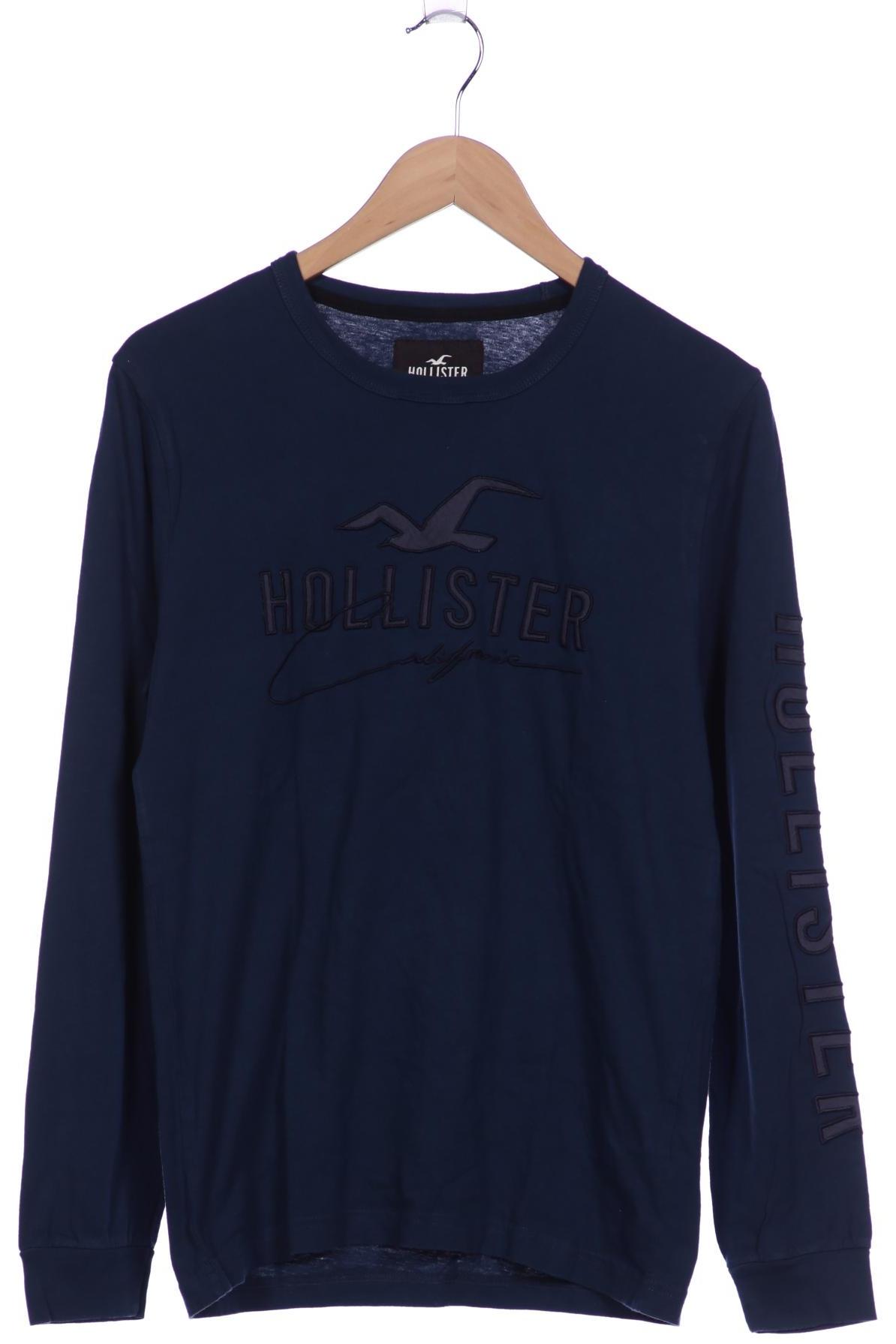 Thumbnail - Hollister Herren Langarmshirt, marineblau, Gr. 46