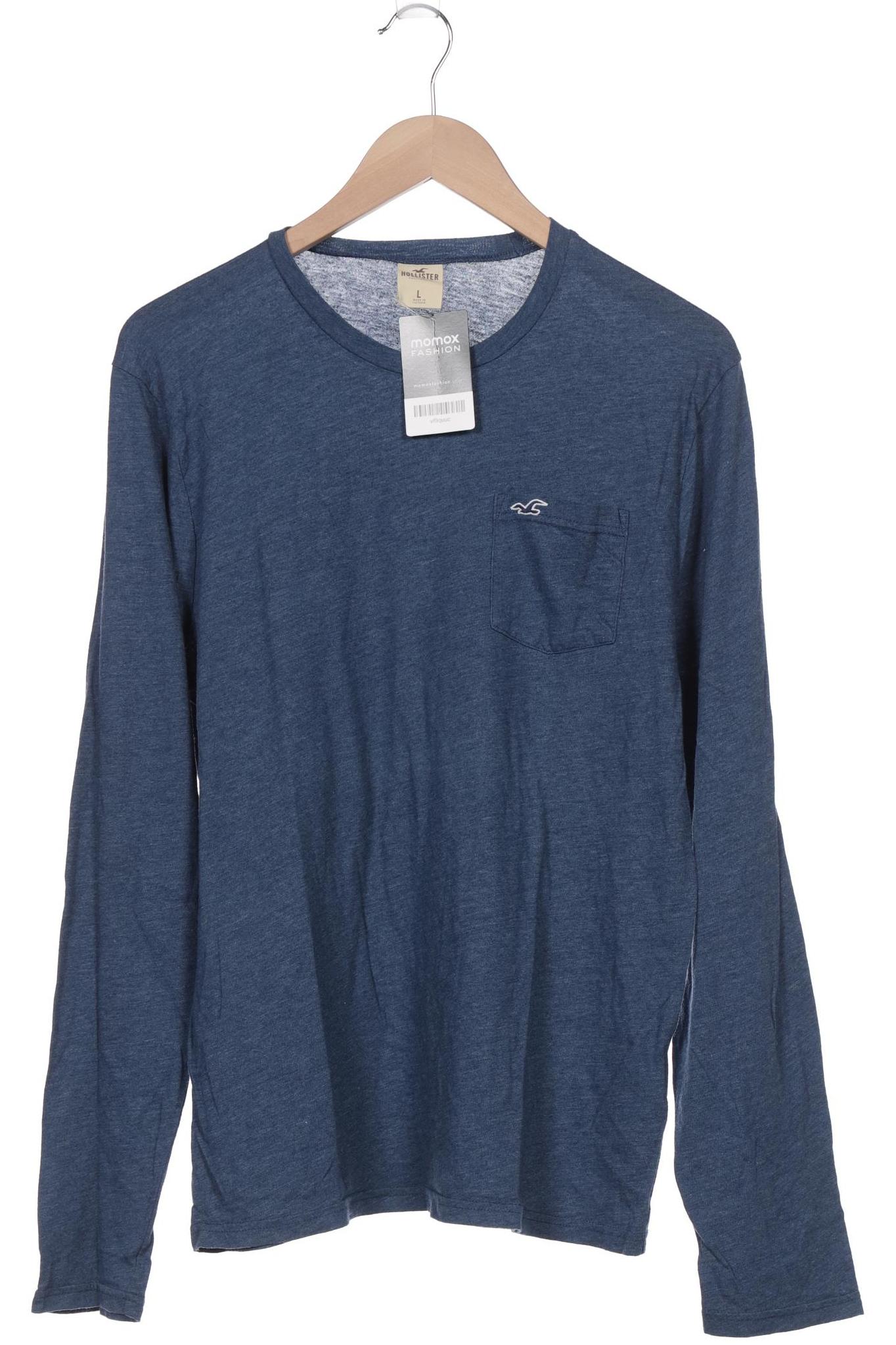 

Hollister Herren Langarmshirt, marineblau