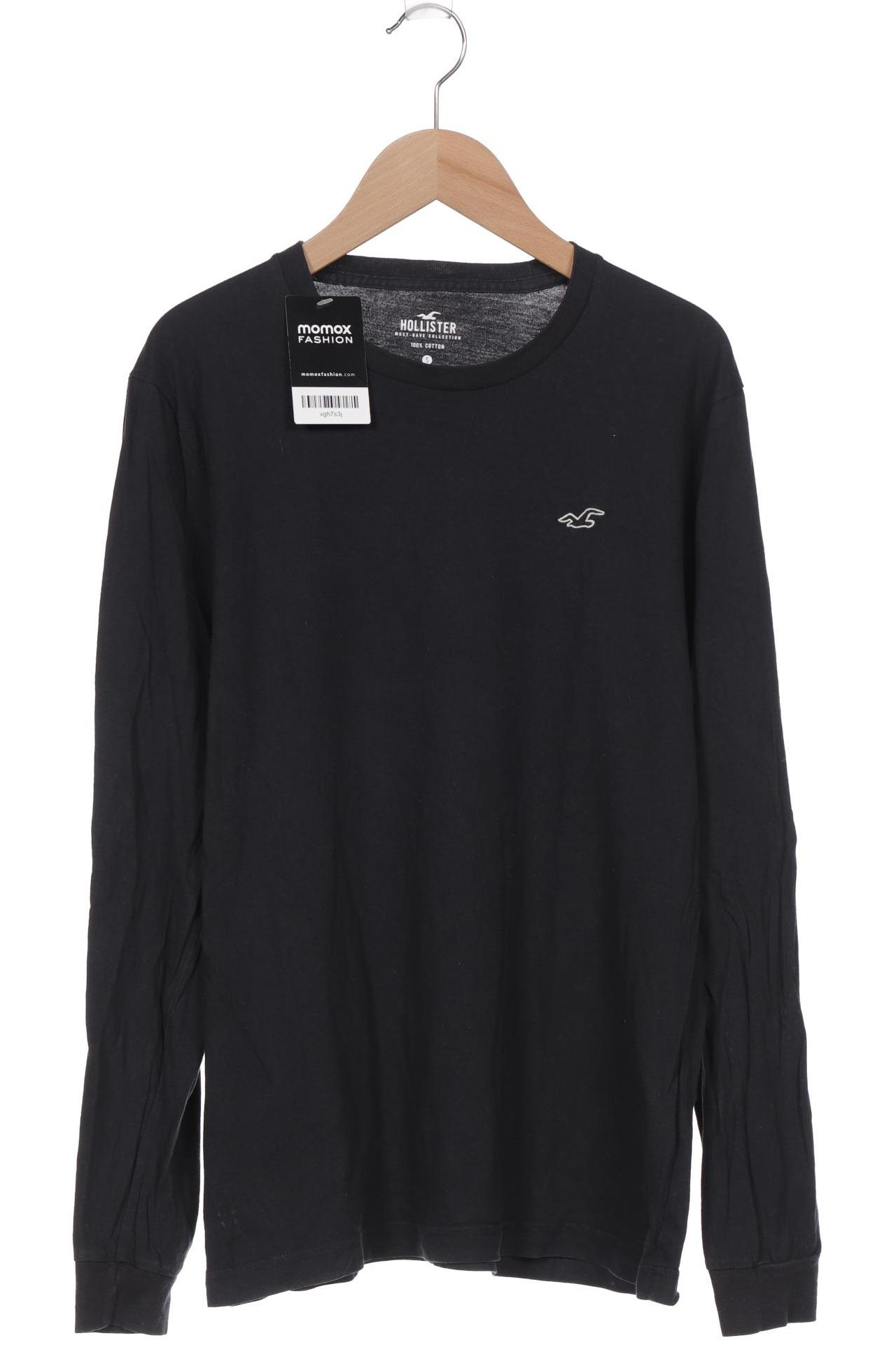 

Hollister Herren Langarmshirt, schwarz