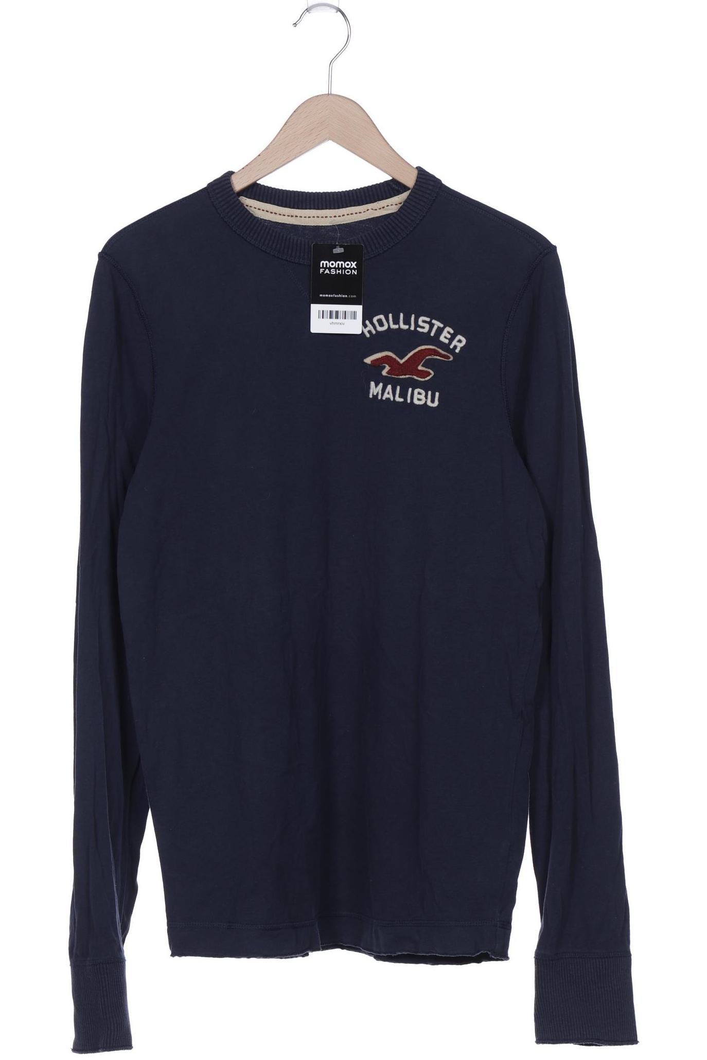 

Hollister Herren Langarmshirt, marineblau, Gr. 54
