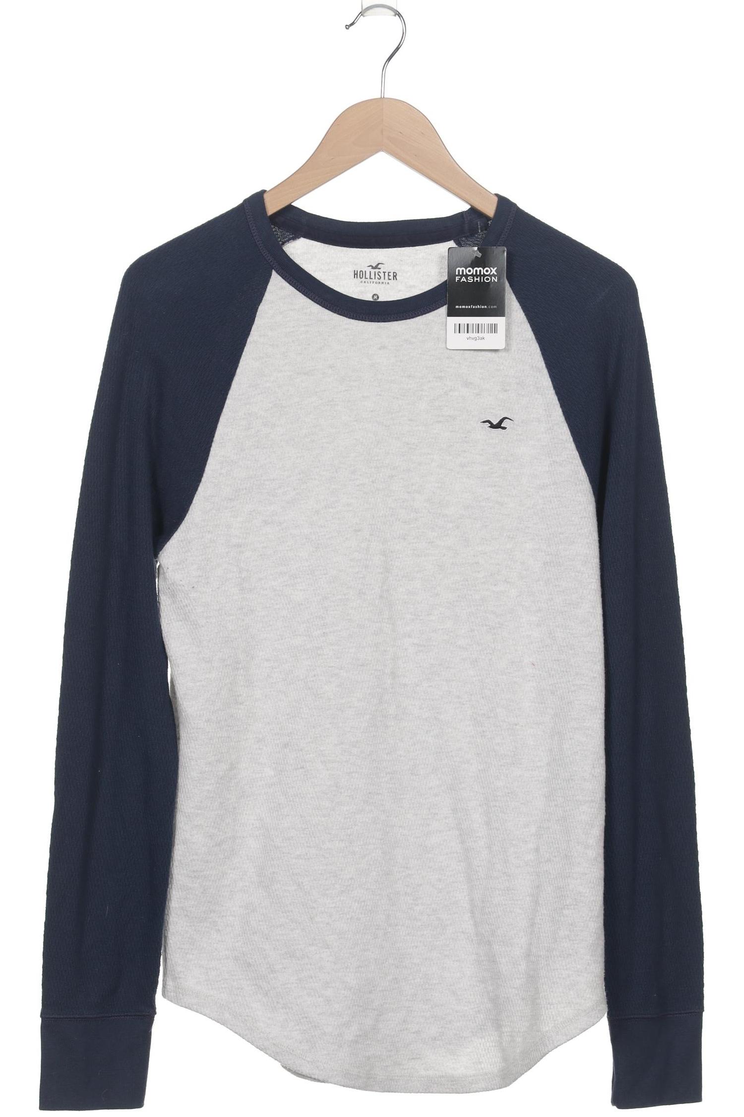 

Hollister Herren Langarmshirt, grau, Gr. 48