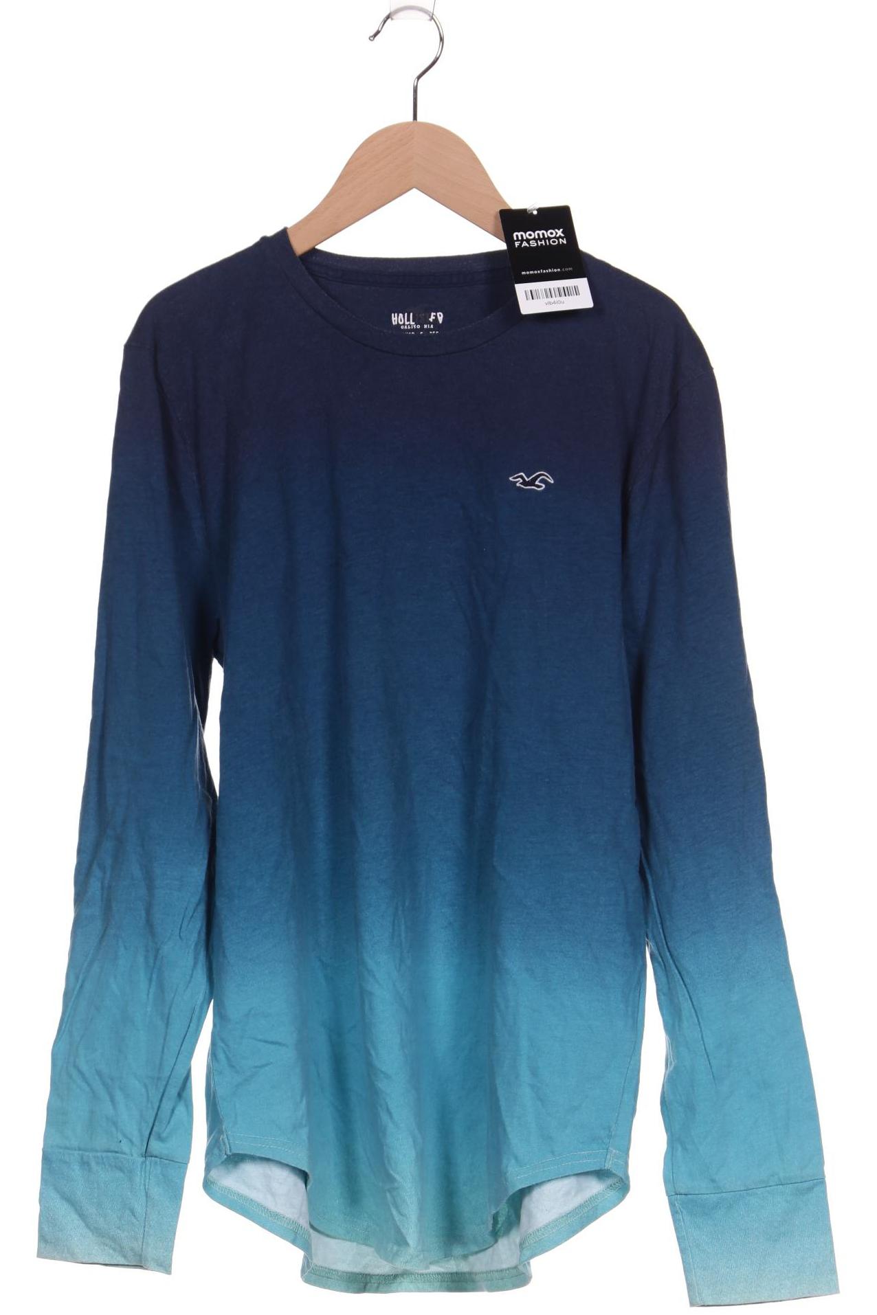 

Hollister Herren Langarmshirt, blau