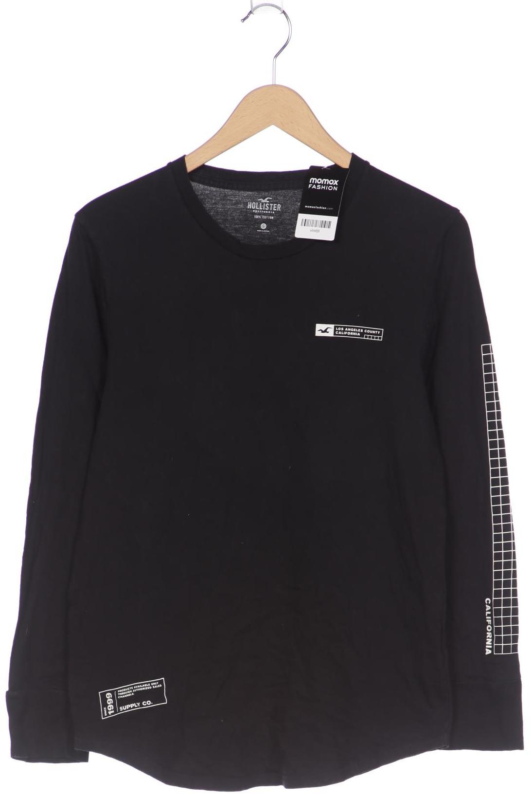 

Hollister Herren Langarmshirt, schwarz