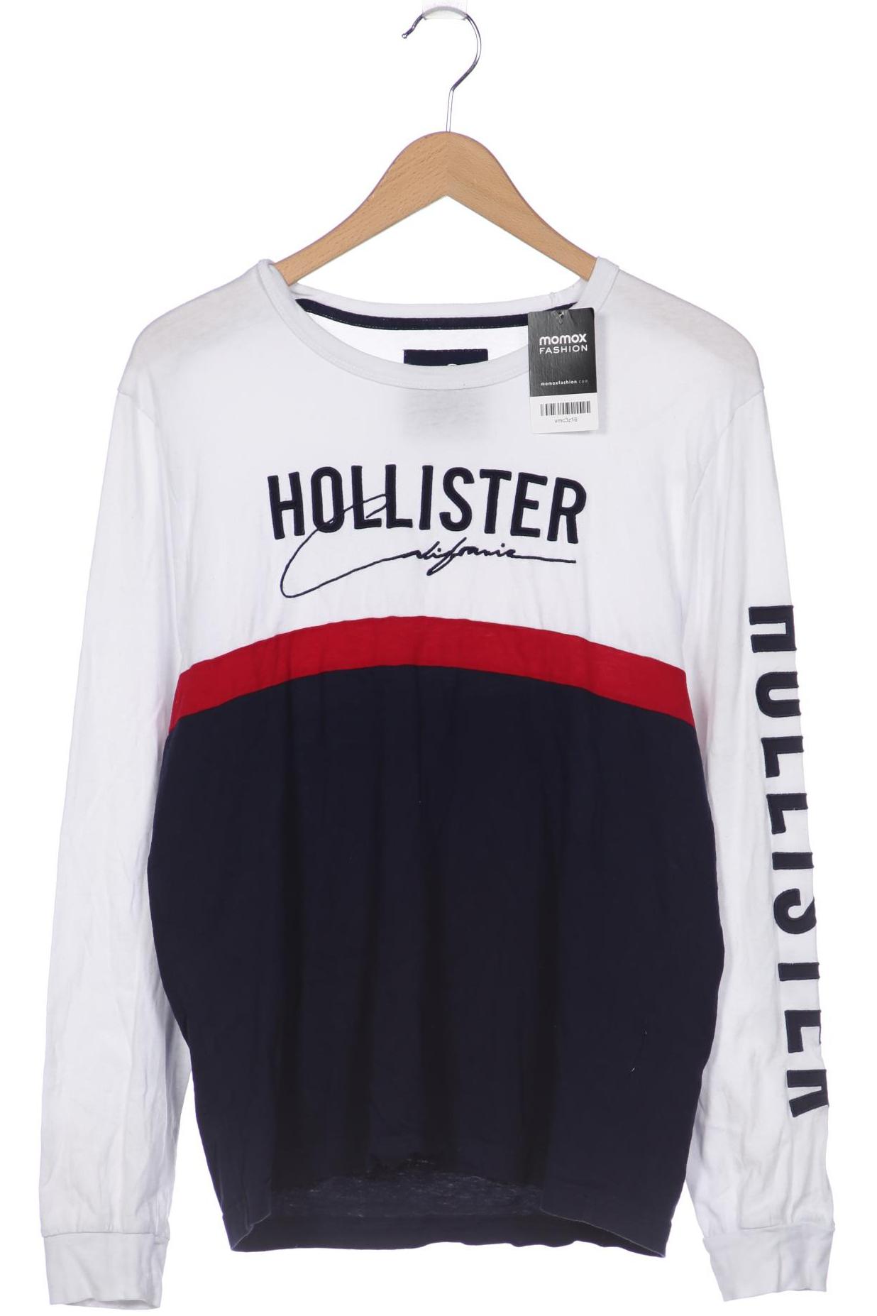 

Hollister Herren Langarmshirt, weiß