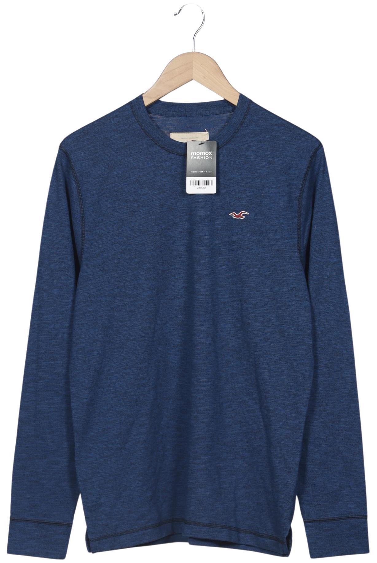 

Hollister Herren Langarmshirt, blau, Gr. 48