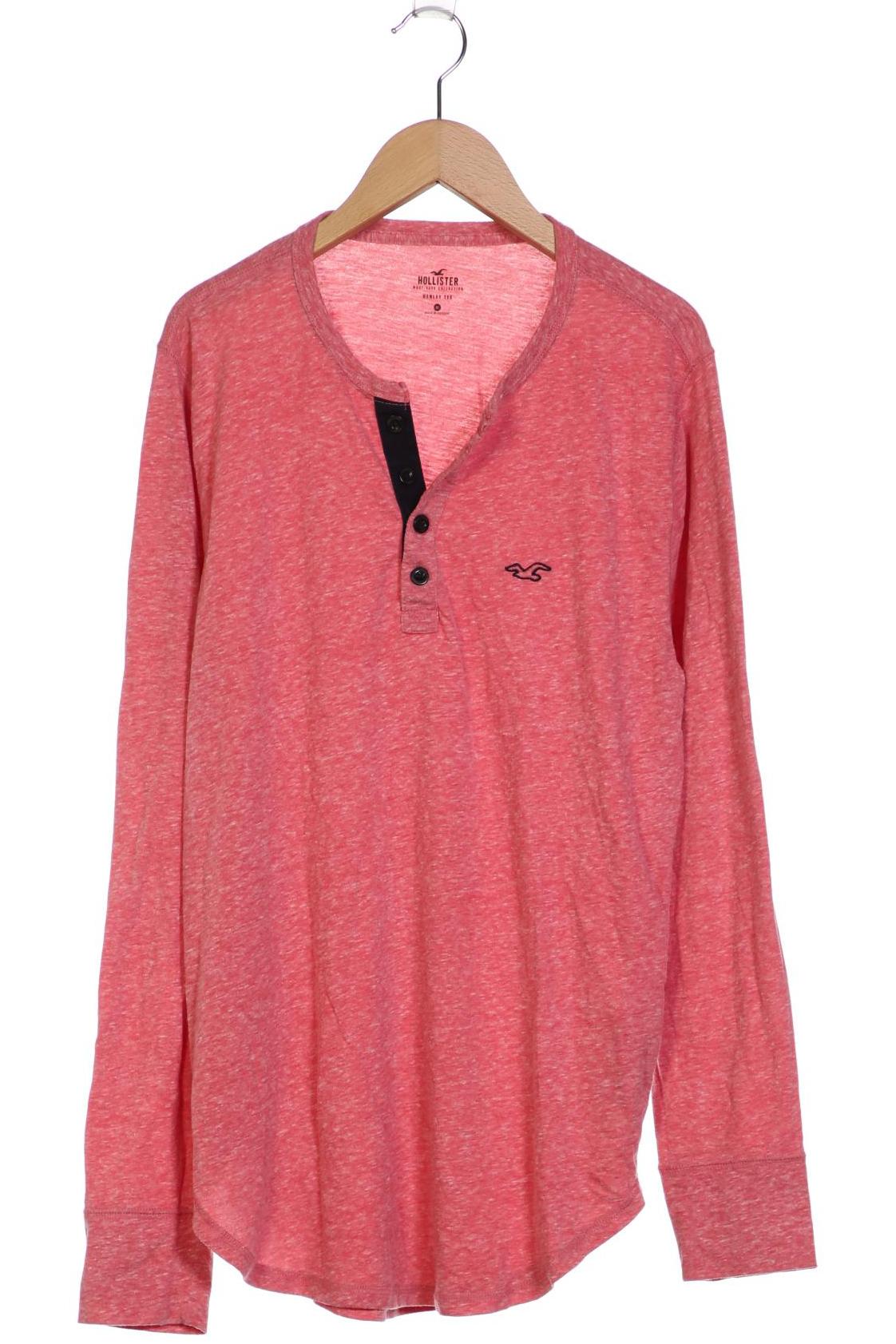 

Hollister Herren Langarmshirt, rot, Gr. 48