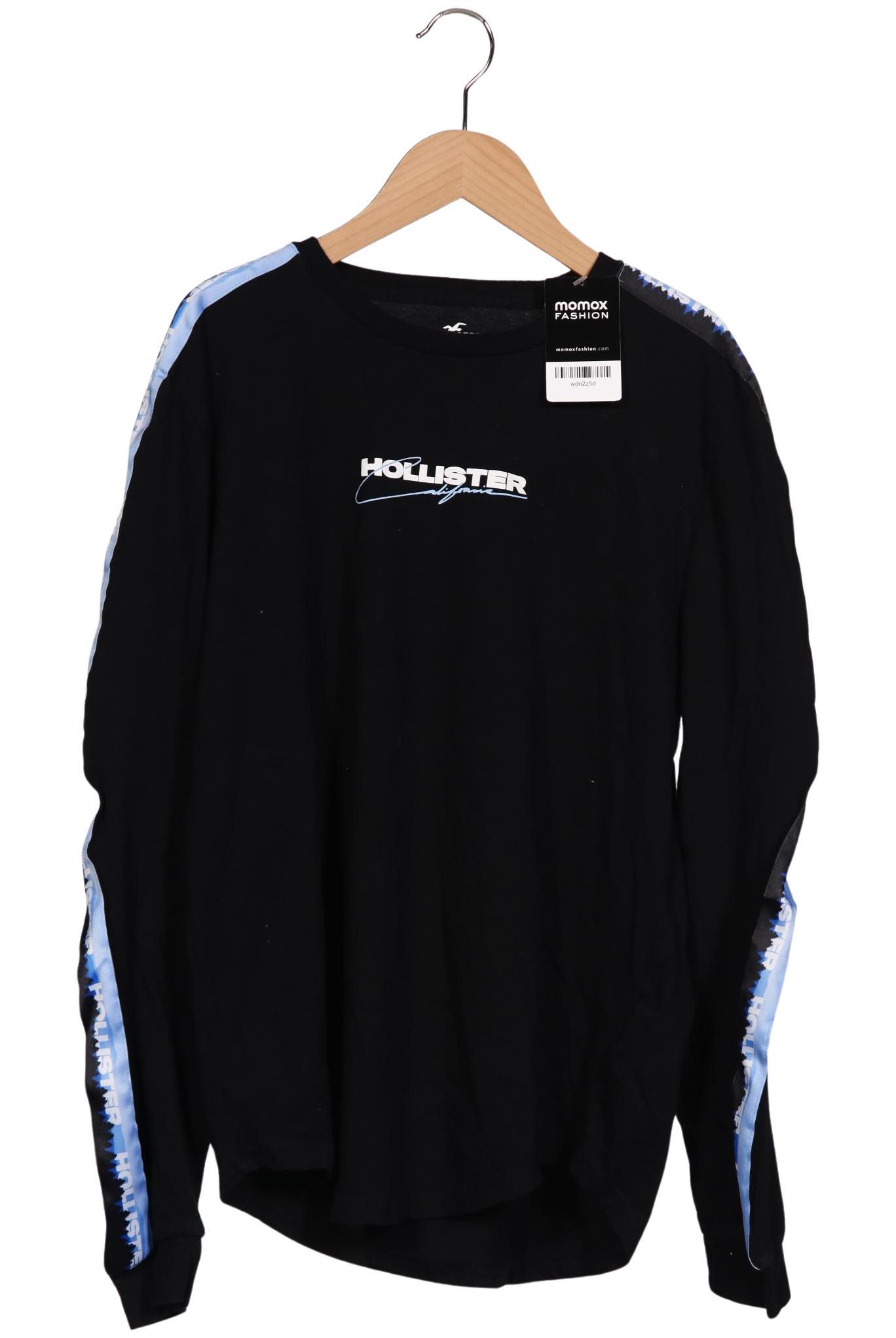 

Hollister Herren Langarmshirt, schwarz, Gr. 48