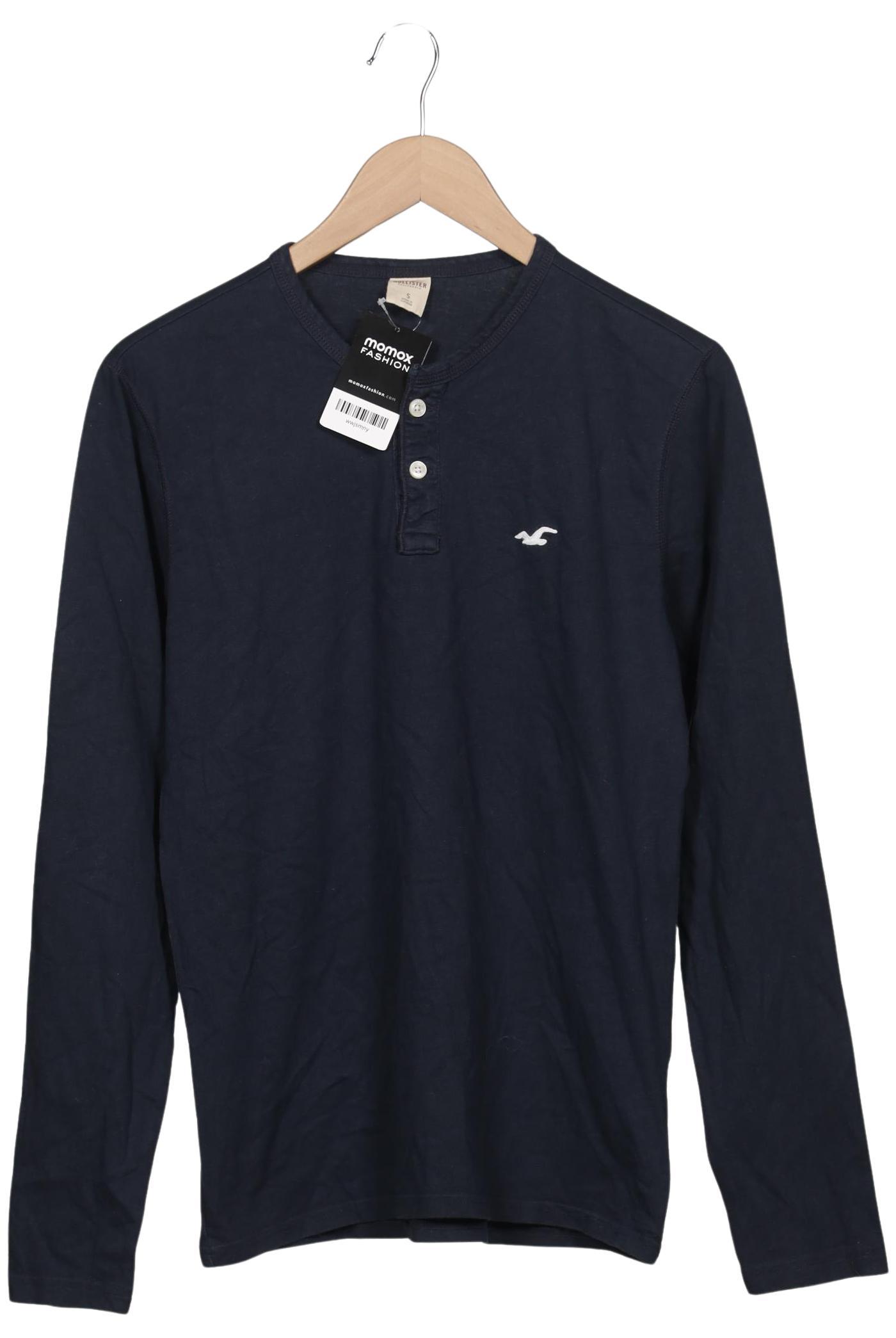 

Hollister Herren Langarmshirt, marineblau, Gr. 46