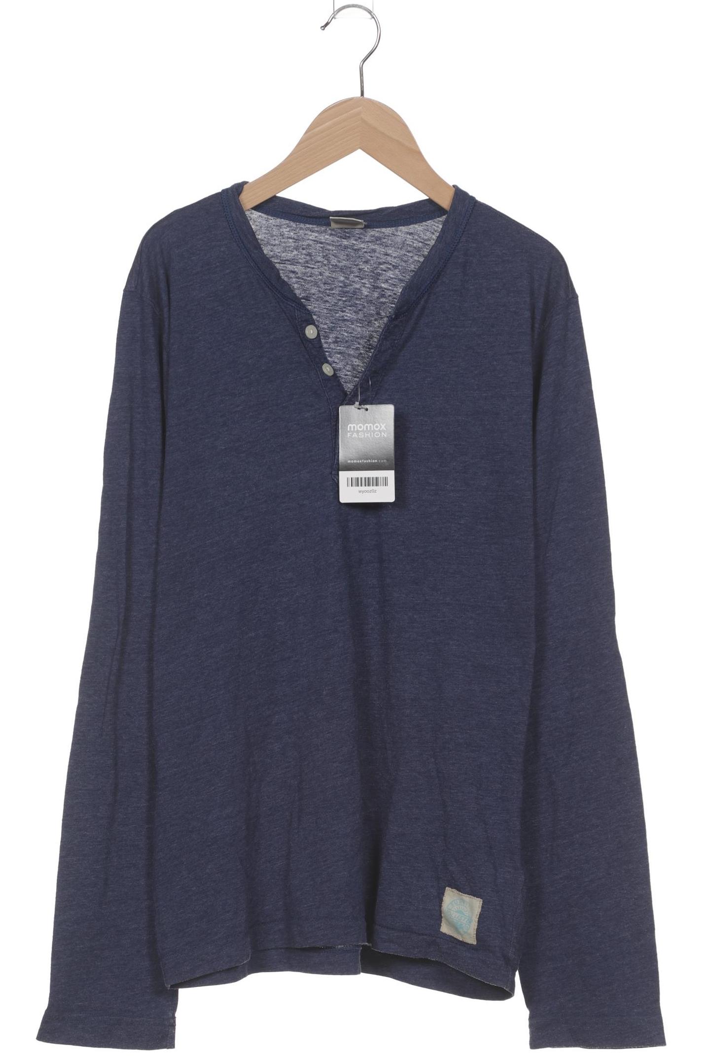 

Hollister Herren Langarmshirt, marineblau, Gr. 48