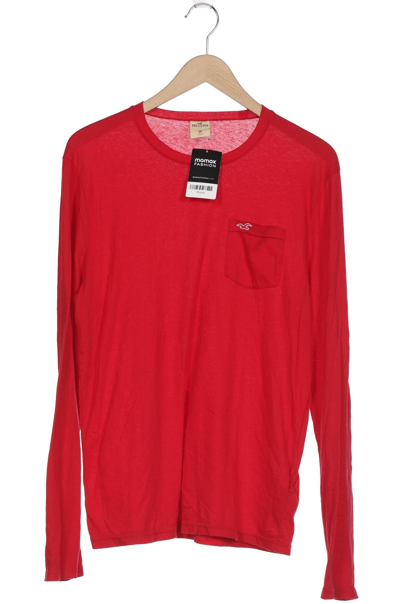 

Hollister Herren Langarmshirt, rot