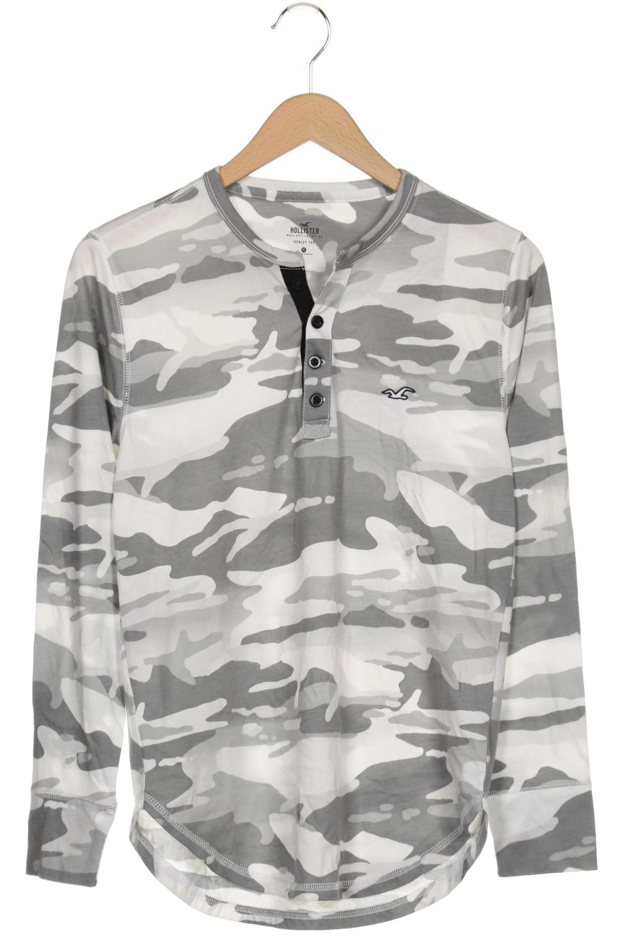 

Hollister Herren Langarmshirt, grau