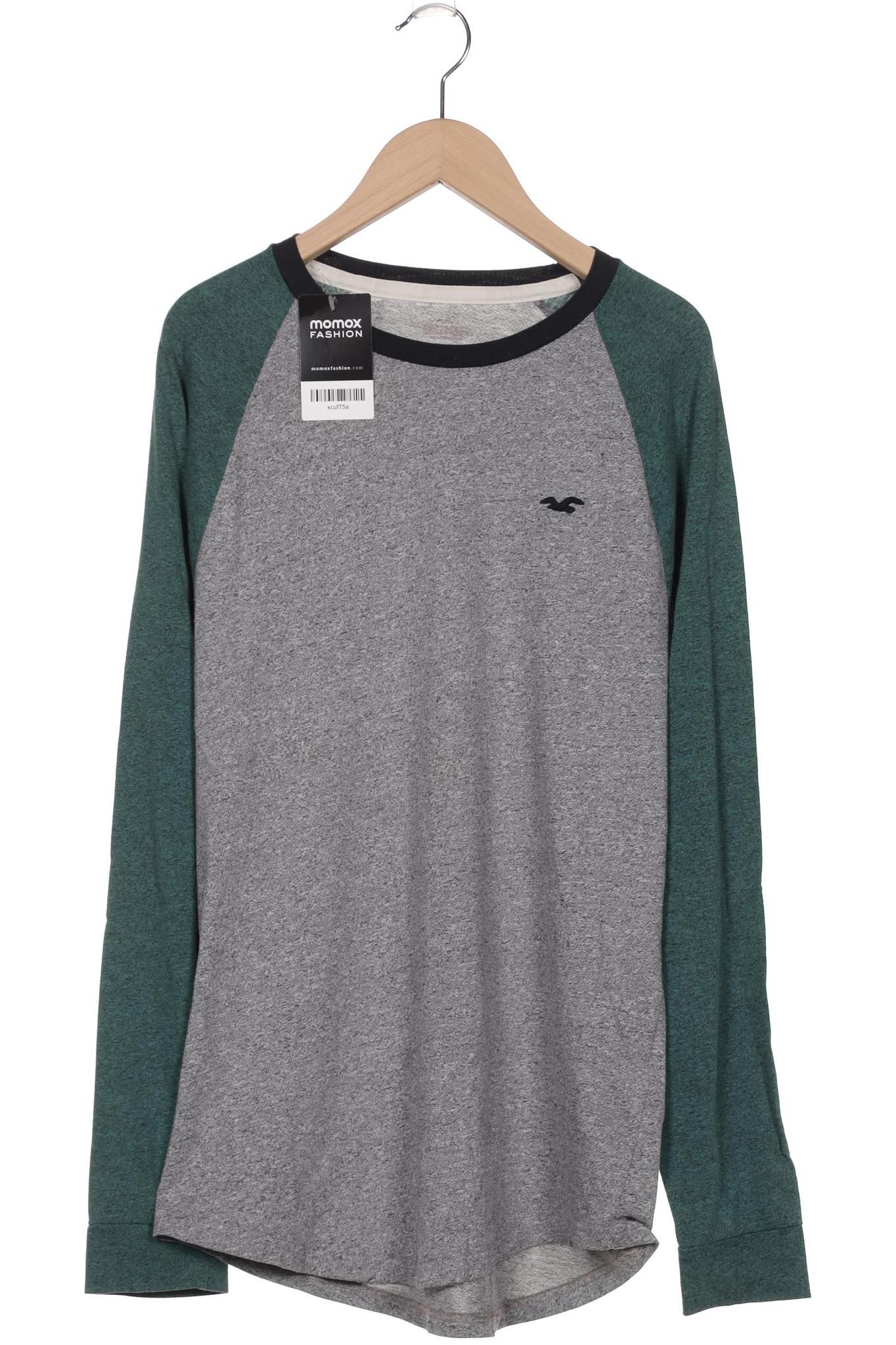 

Hollister Herren Langarmshirt, grau, Gr. 48