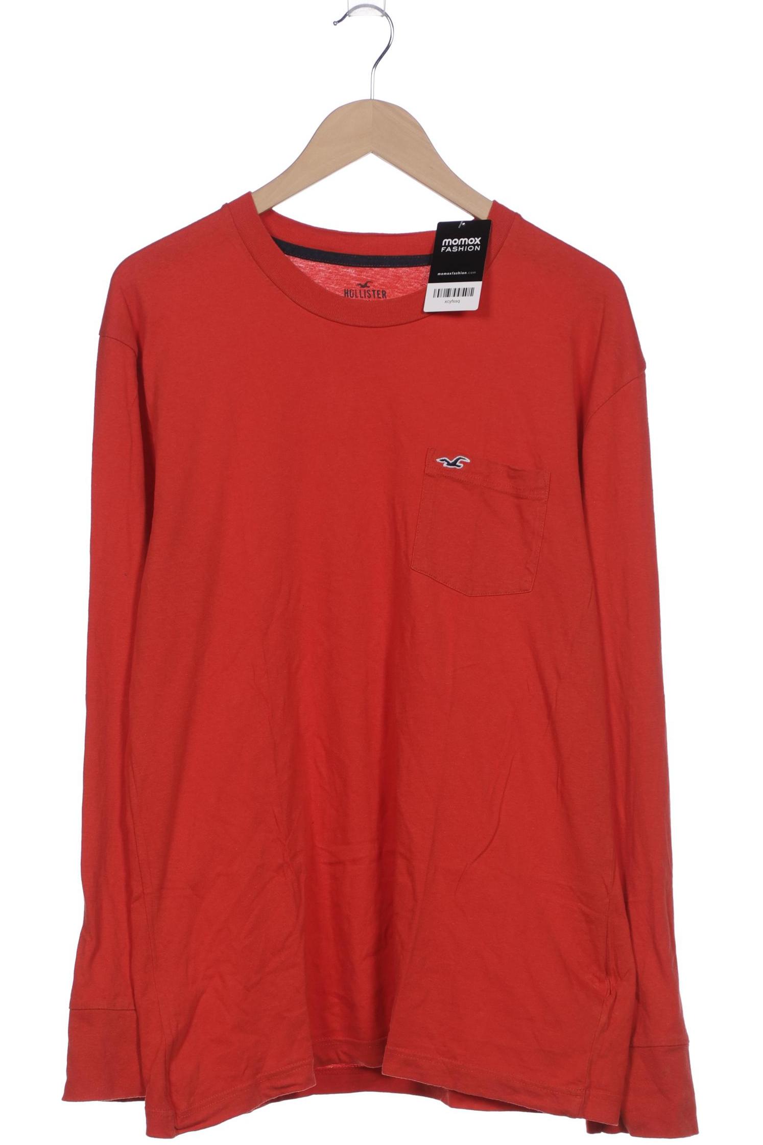 

Hollister Herren Langarmshirt, rot, Gr. 52