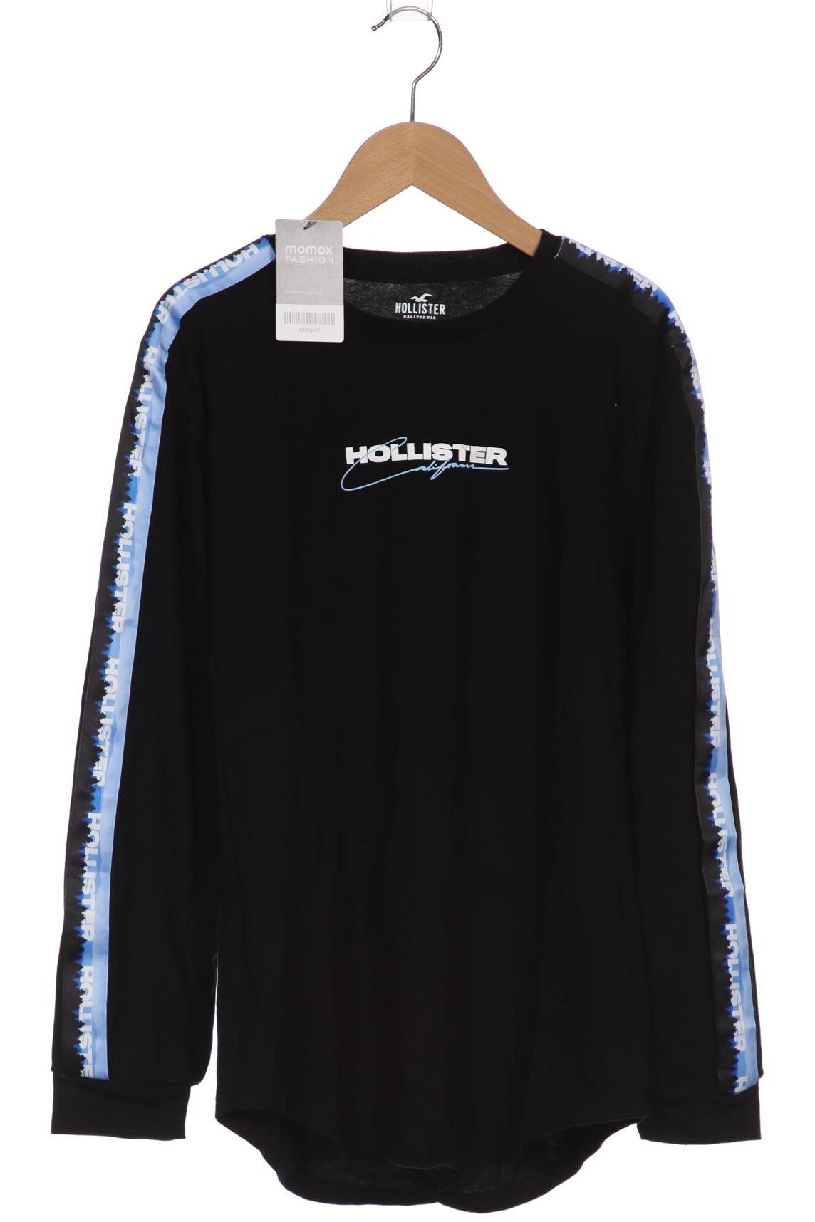 

Hollister Herren Langarmshirt, schwarz