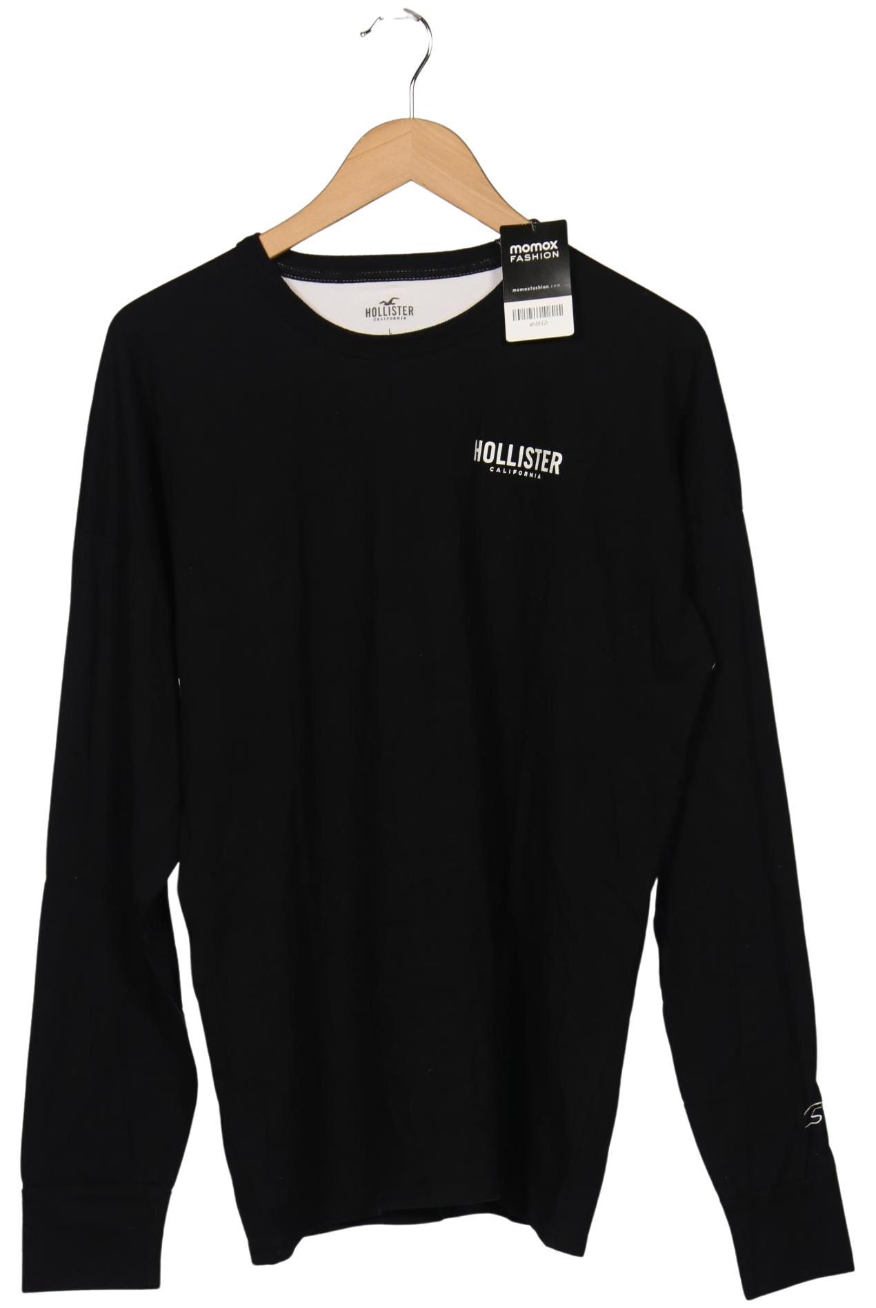 

Hollister Herren Langarmshirt, schwarz, Gr. 52