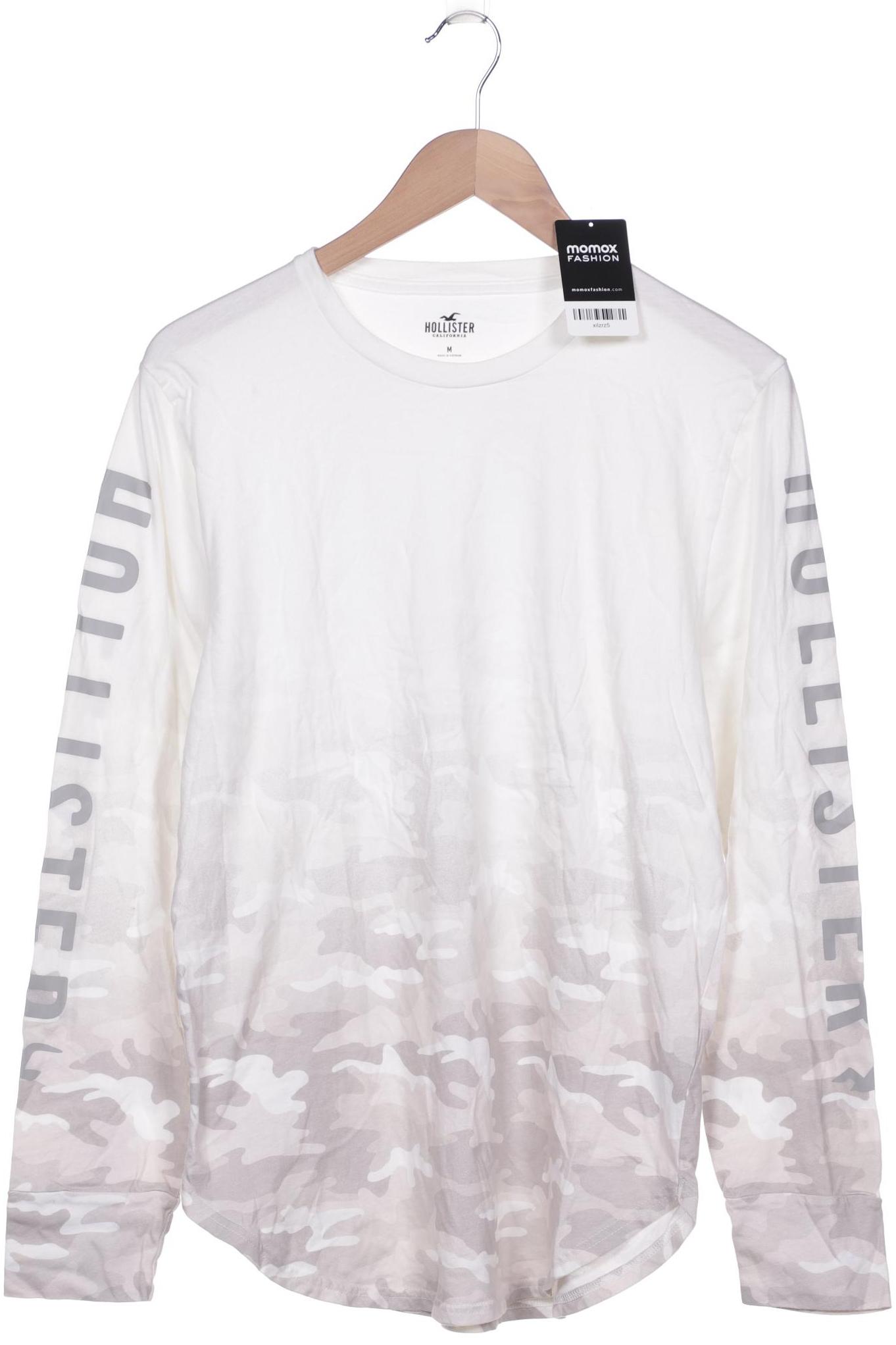 

Hollister Herren Langarmshirt, weiß