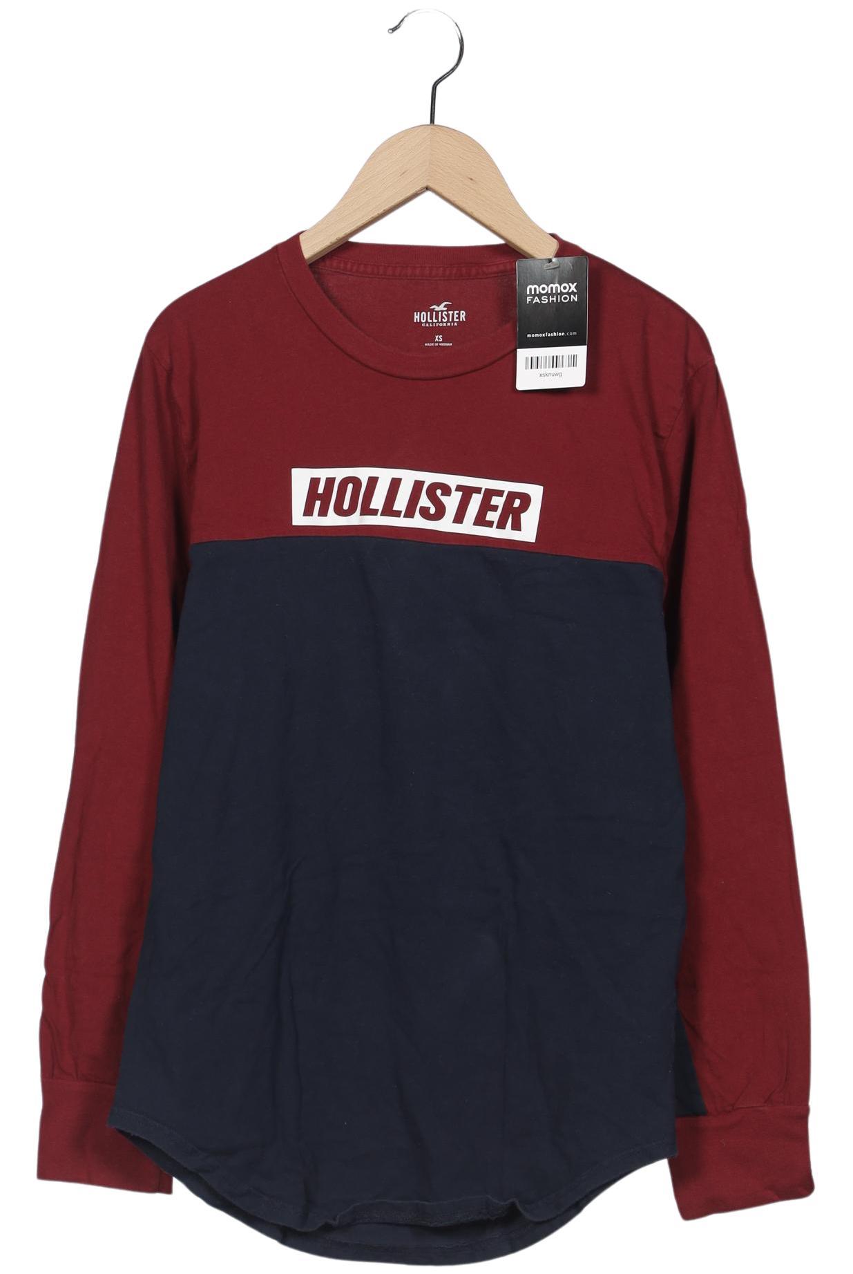

Hollister Herren Langarmshirt, marineblau, Gr. 44