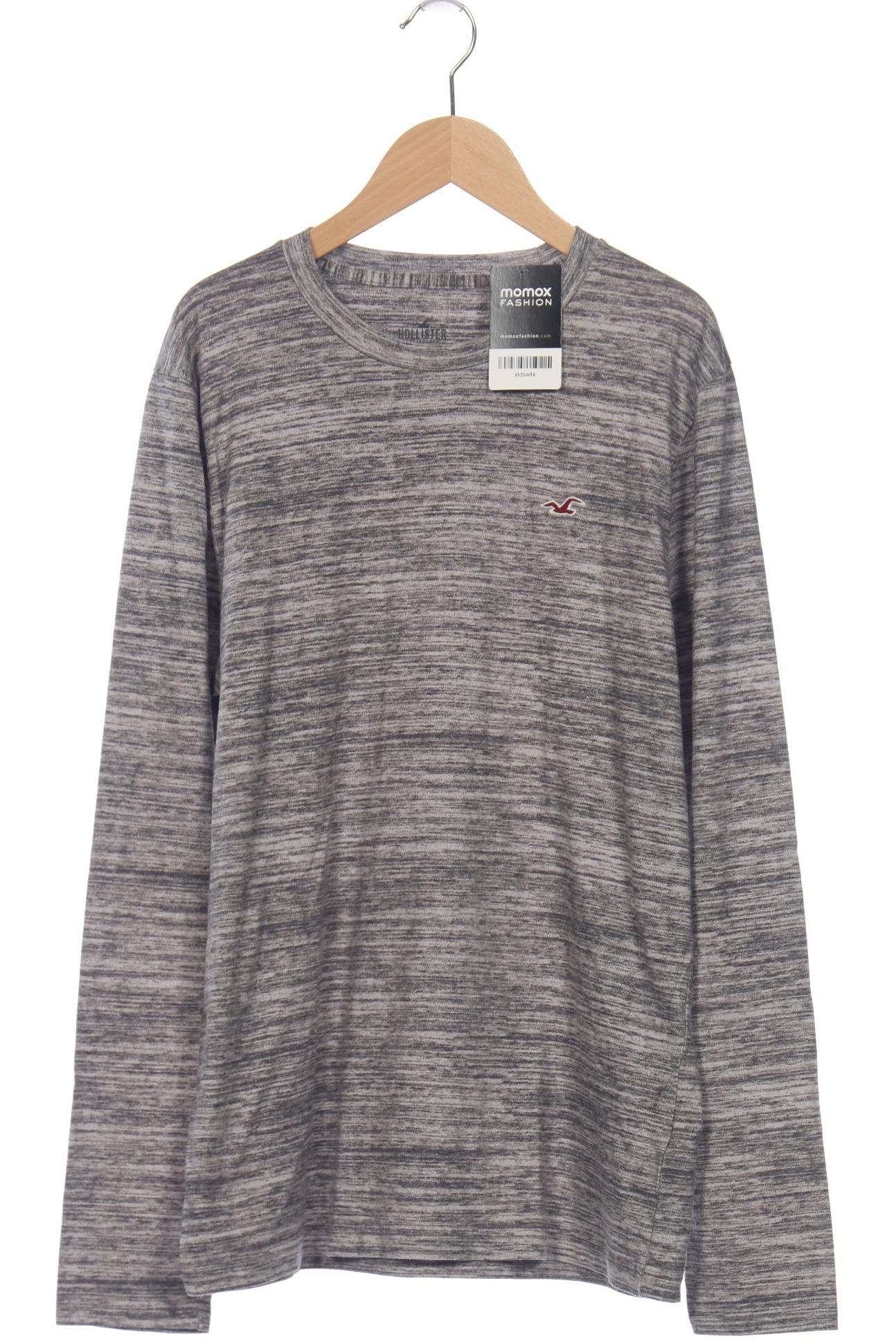 

Hollister Herren Langarmshirt, grau, Gr. 48