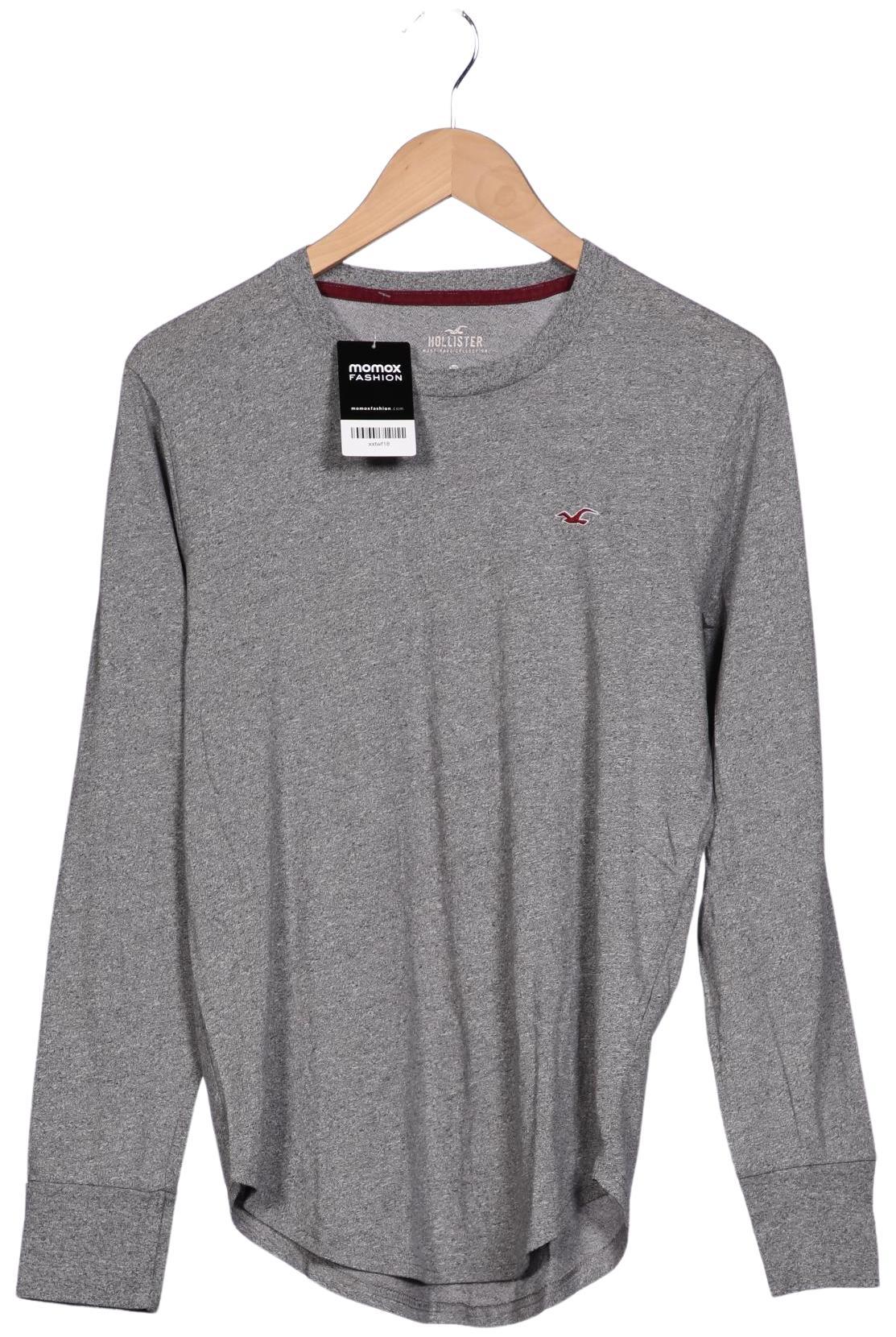 

Hollister Herren Langarmshirt, grau, Gr. 44