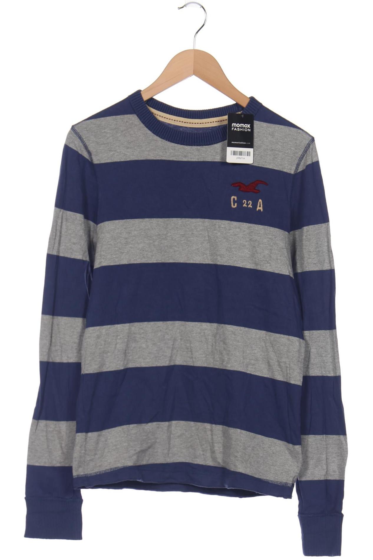 

Hollister Herren Langarmshirt, blau
