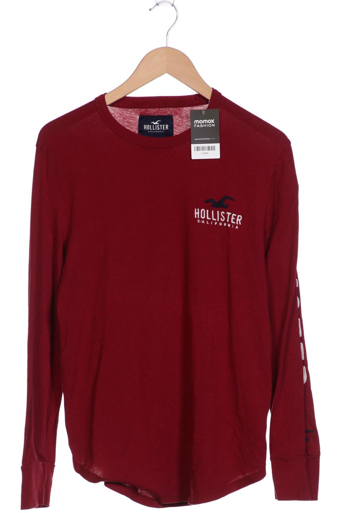 

Hollister Herren Langarmshirt, bordeaux