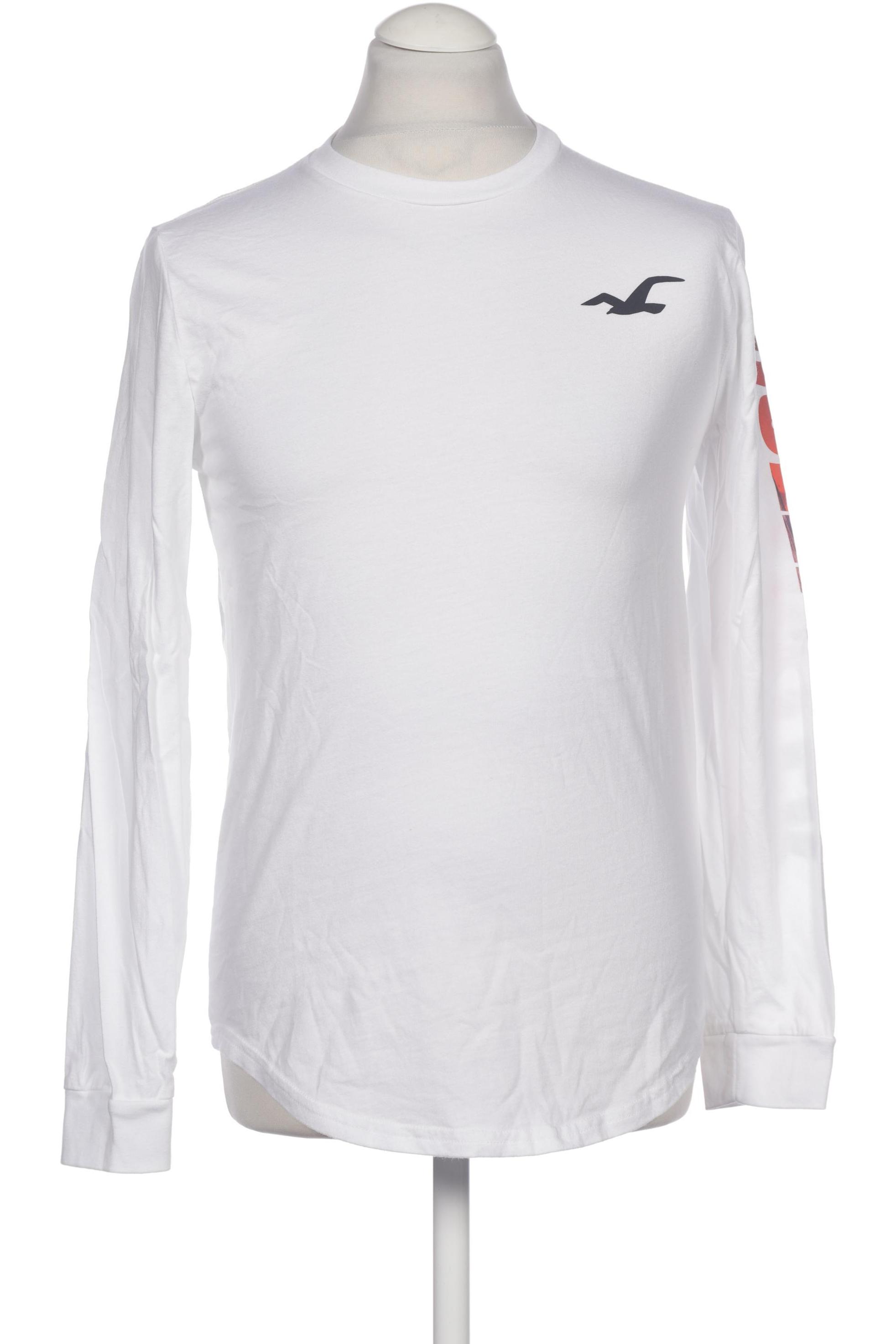 

Hollister Herren Langarmshirt, weiß, Gr. 46