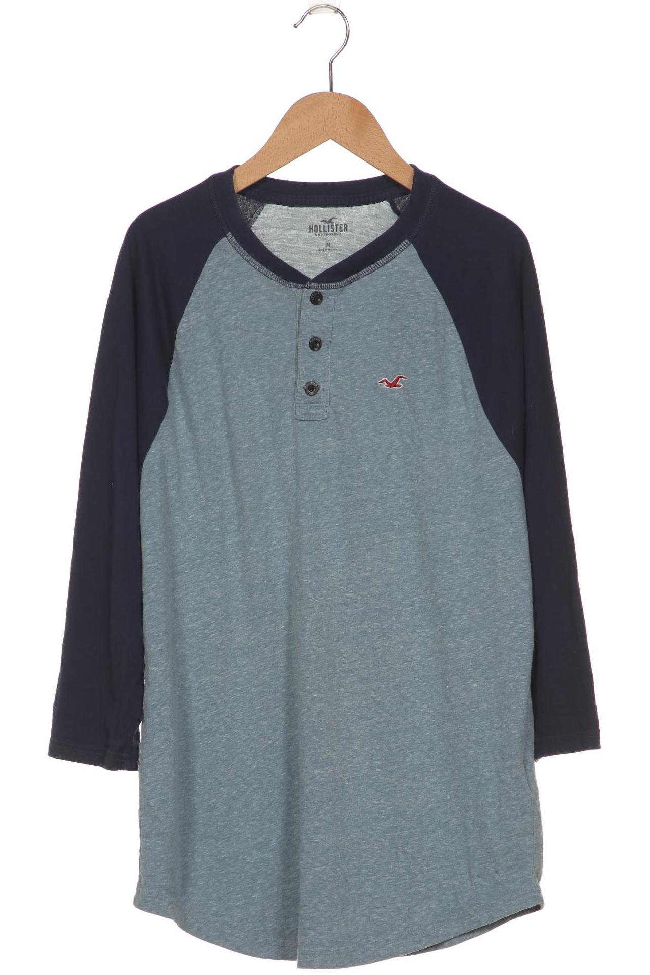 

Hollister Herren Langarmshirt, marineblau
