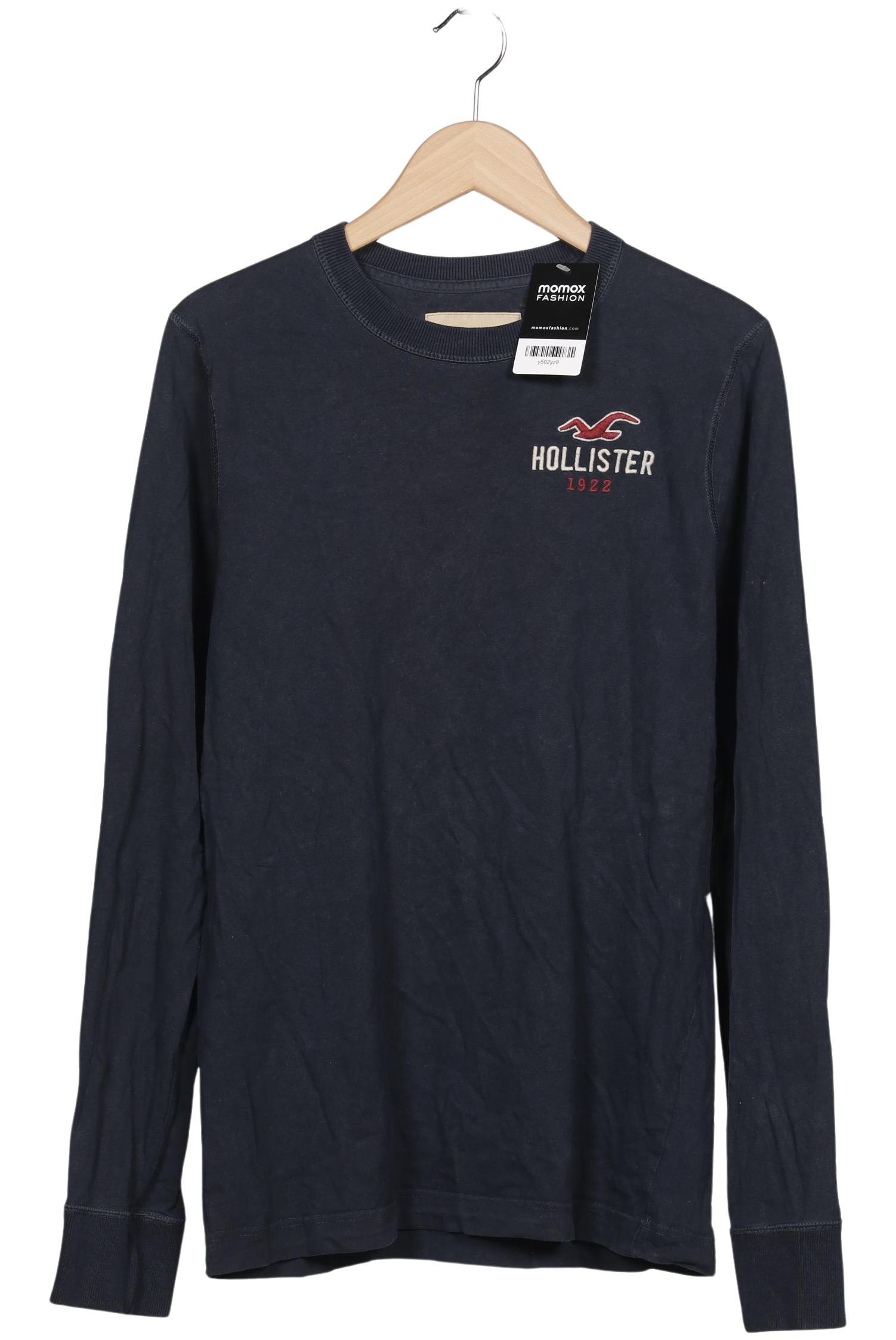 

Hollister Herren Langarmshirt, marineblau, Gr. 52