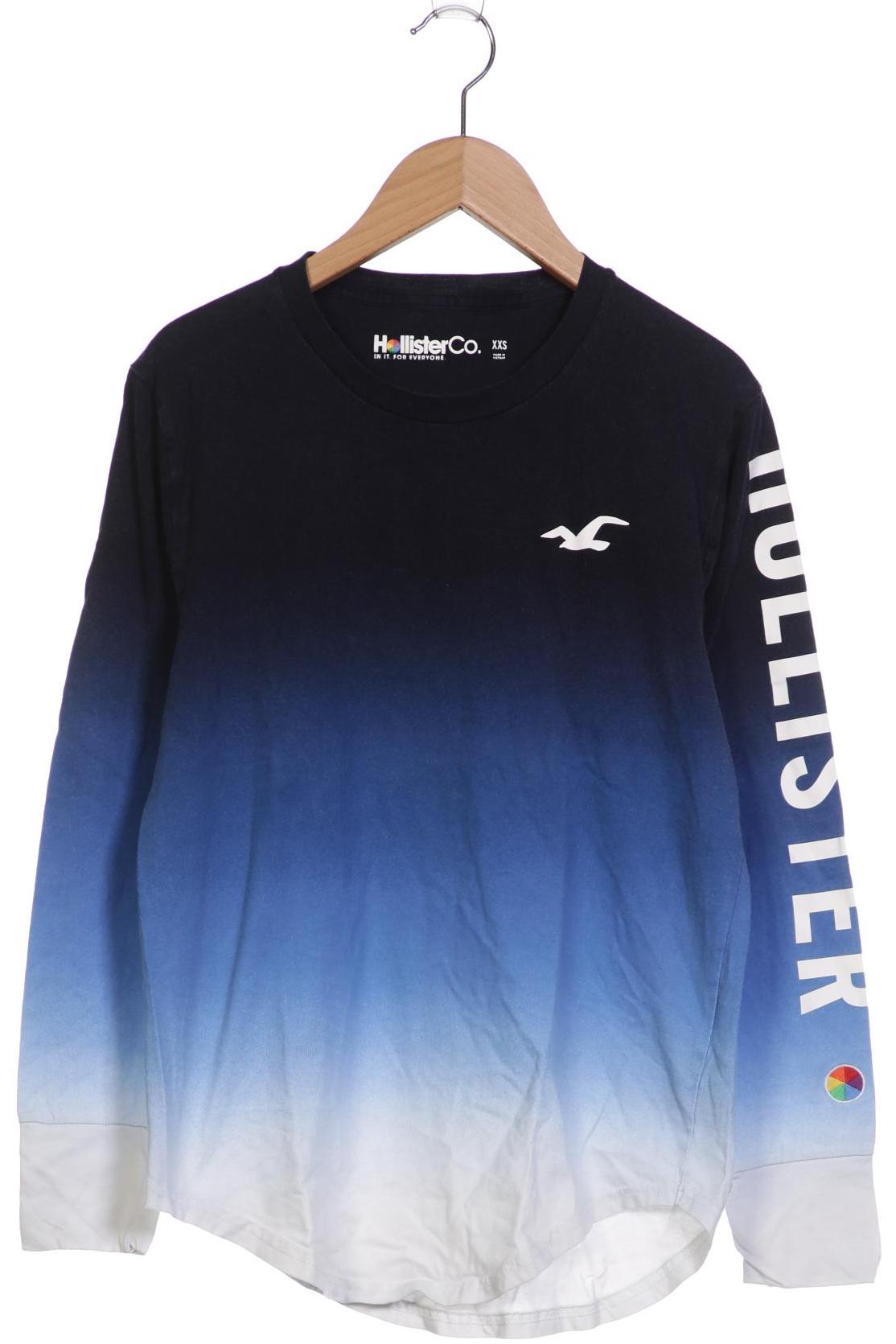 

Hollister Herren Langarmshirt, blau