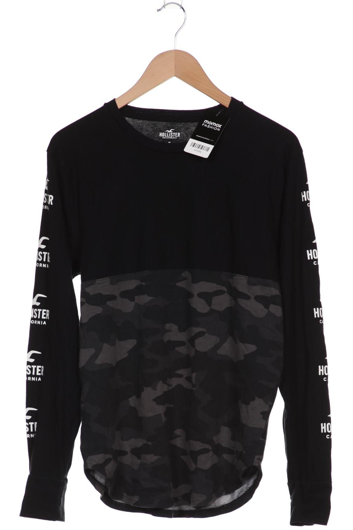 

Hollister Herren Langarmshirt, schwarz