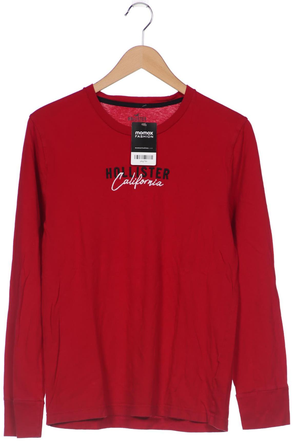 

Hollister Herren Langarmshirt, rot