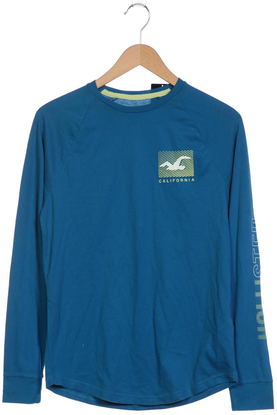 

Hollister Herren Langarmshirt, blau, Gr. 46
