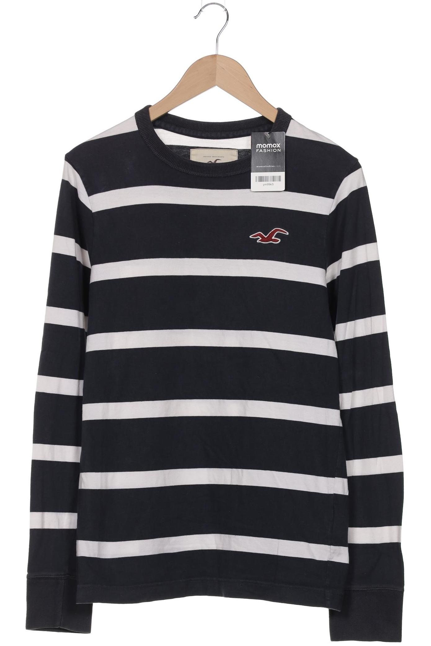 

Hollister Herren Langarmshirt, marineblau, Gr. 52