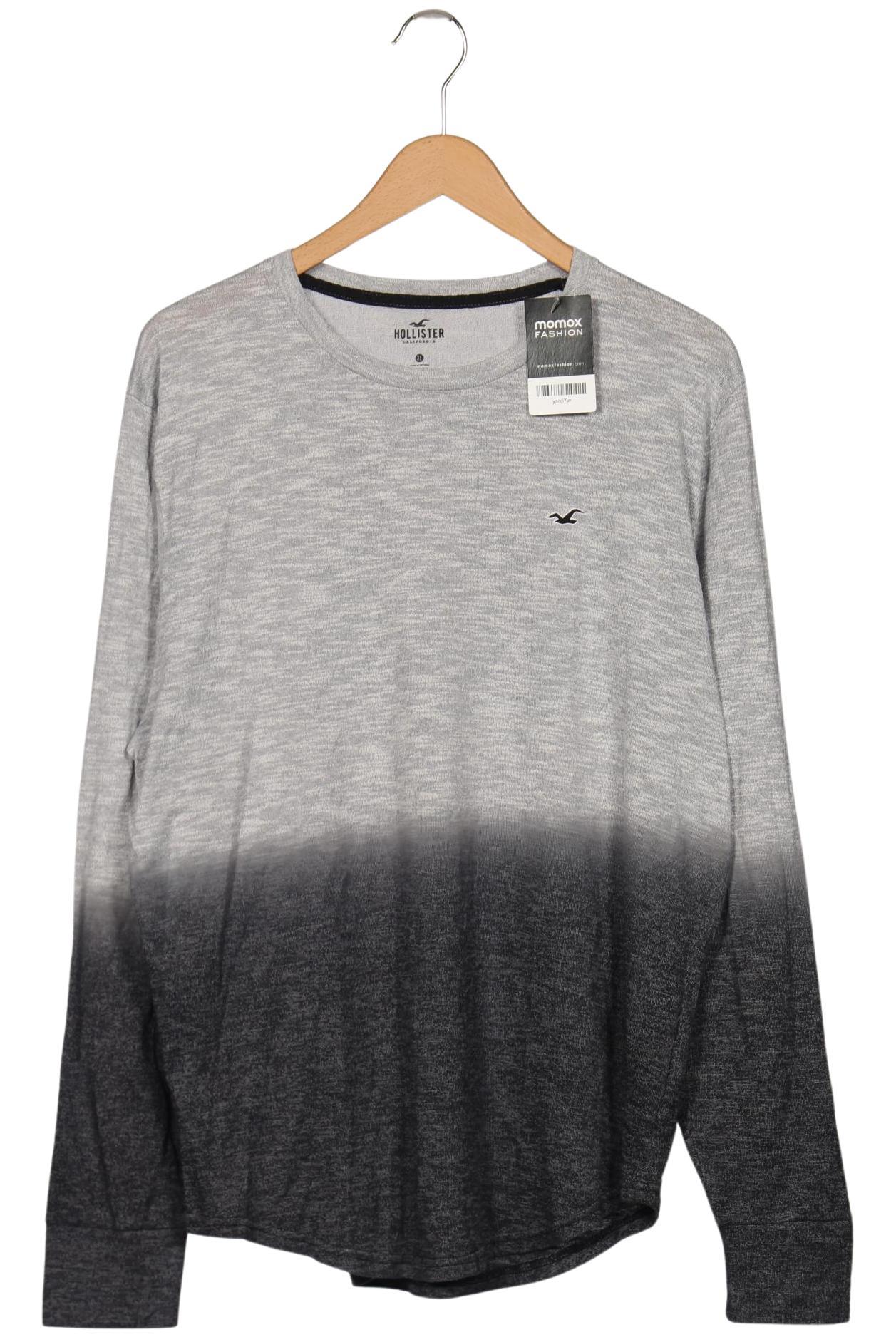 

Hollister Herren Langarmshirt, grau, Gr. 54