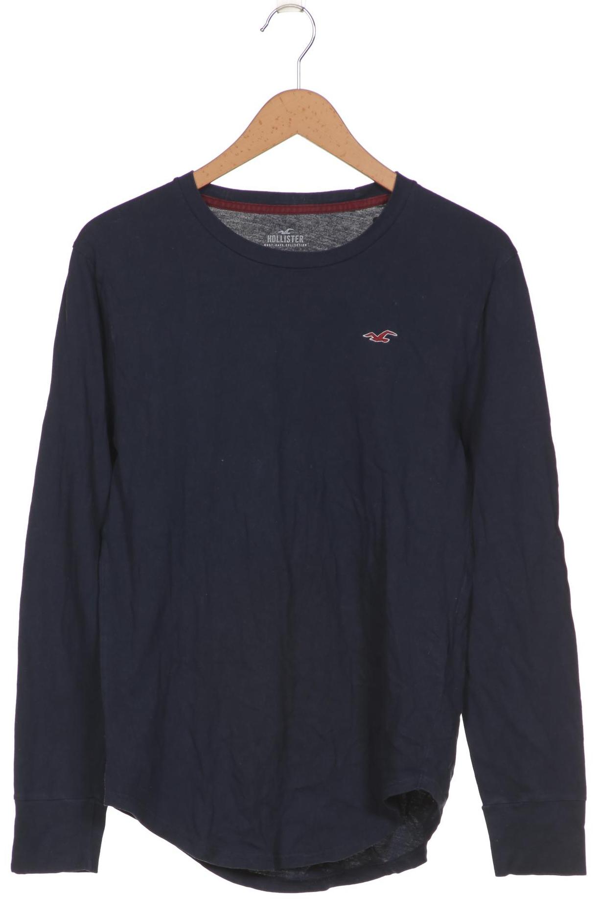 

Hollister Herren Langarmshirt, marineblau
