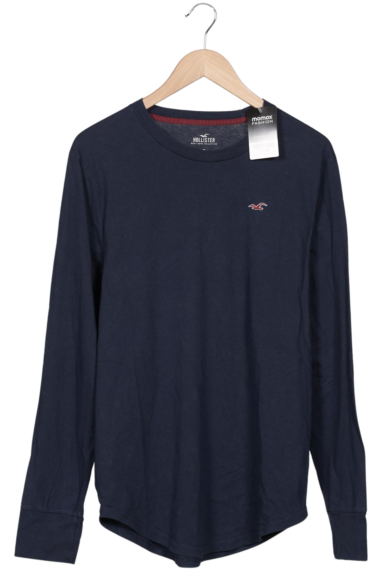 

Hollister Herren Langarmshirt, marineblau, Gr. 52