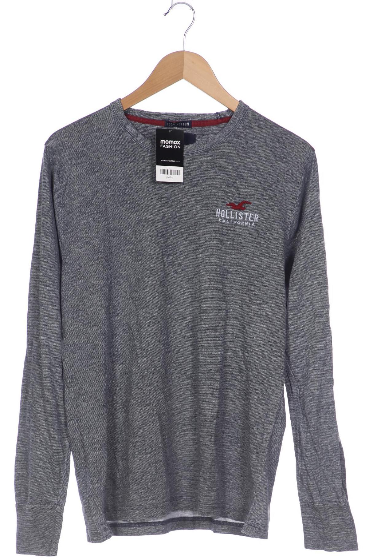 

Hollister Herren Langarmshirt, blau, Gr. 52
