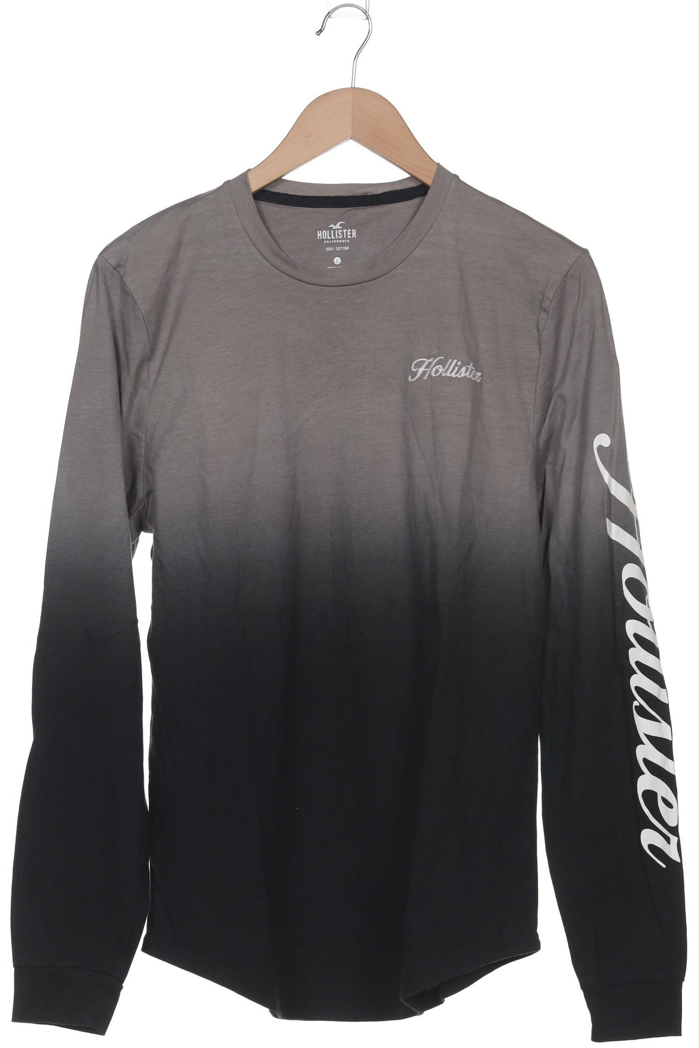 

Hollister Herren Langarmshirt, schwarz, Gr. 52