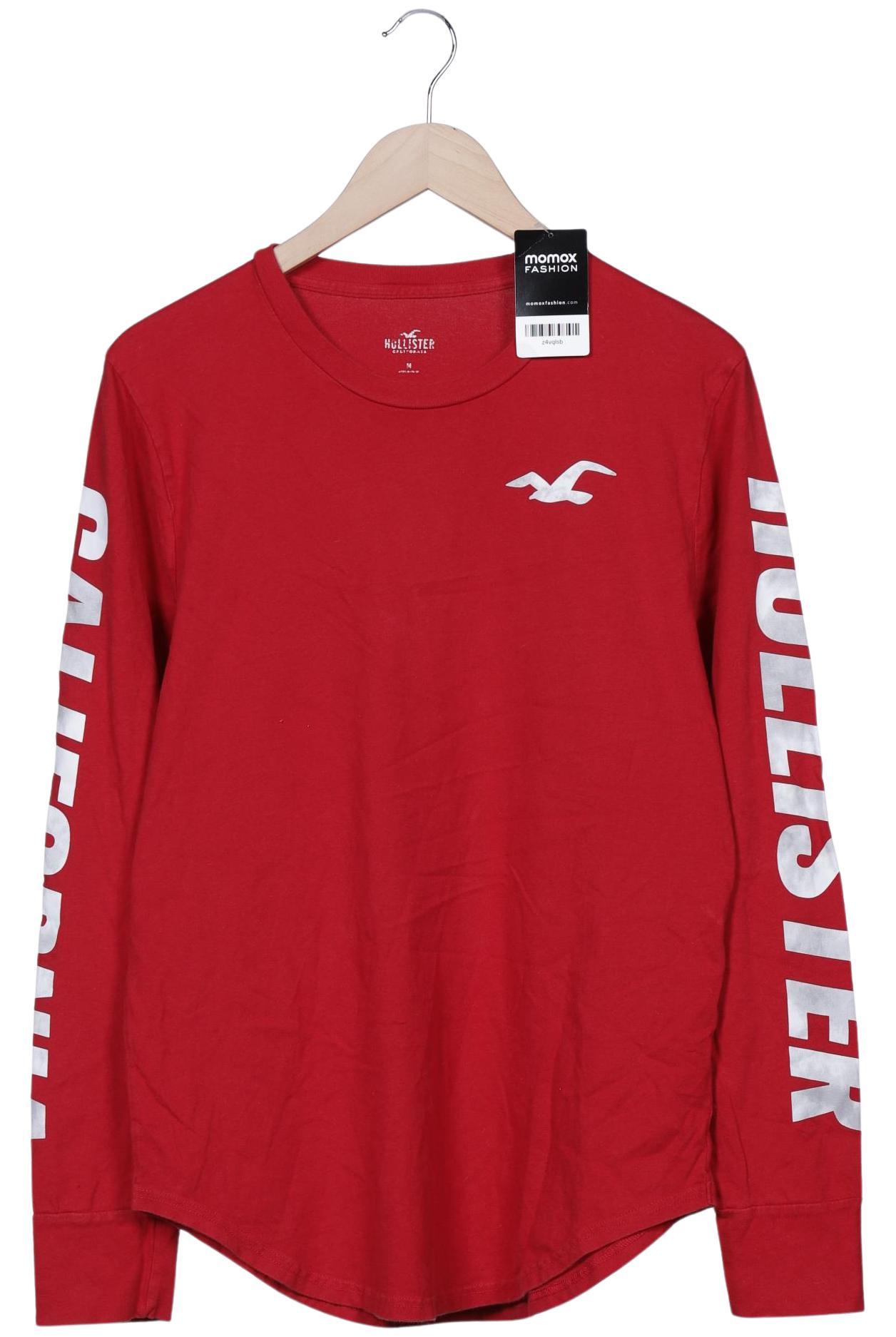 

Hollister Herren Langarmshirt, rot, Gr. 48