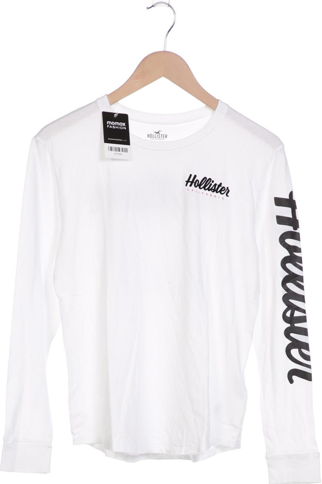 

Hollister Herren Langarmshirt, weiß, Gr. 44