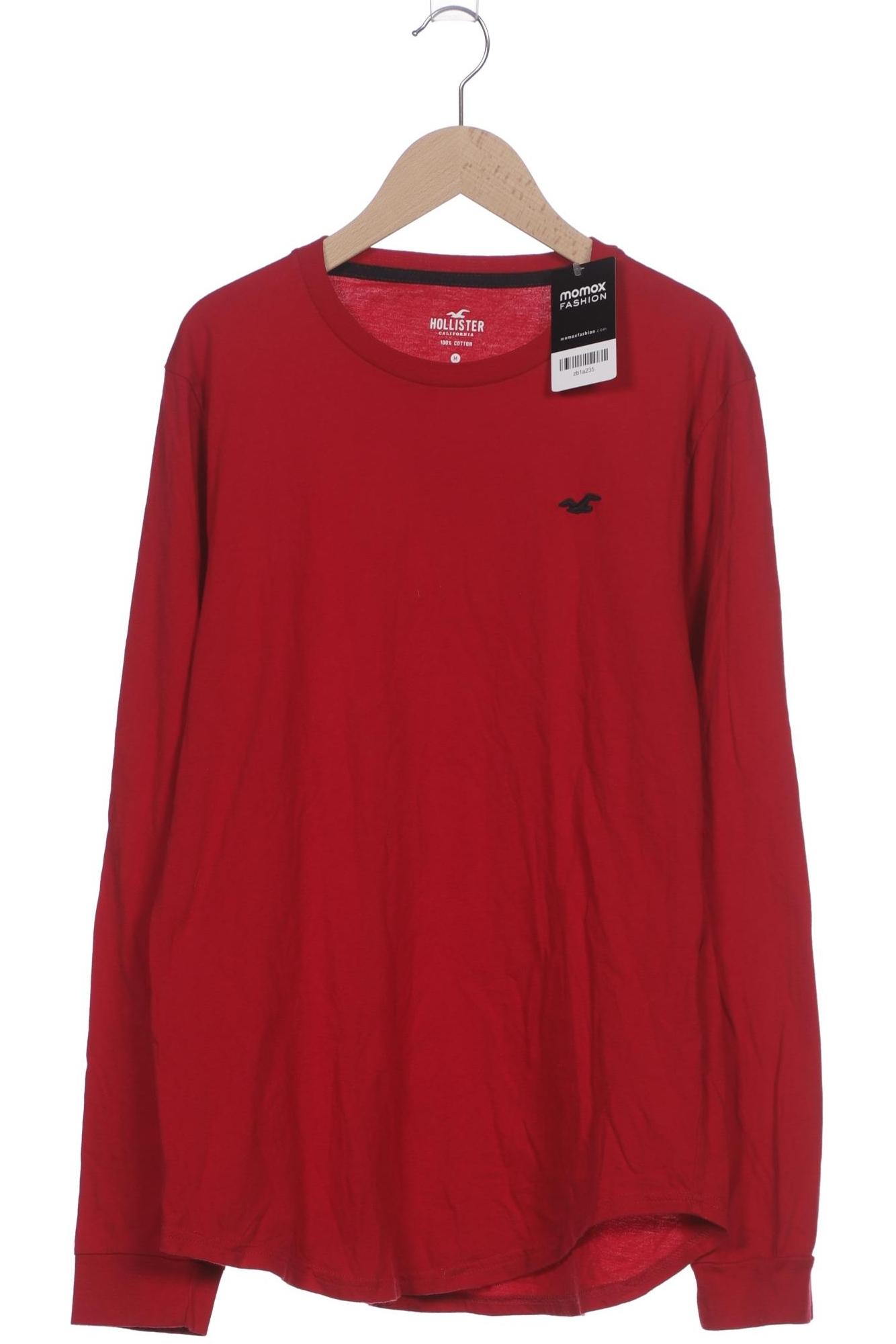 

Hollister Herren Langarmshirt, rot, Gr. 48