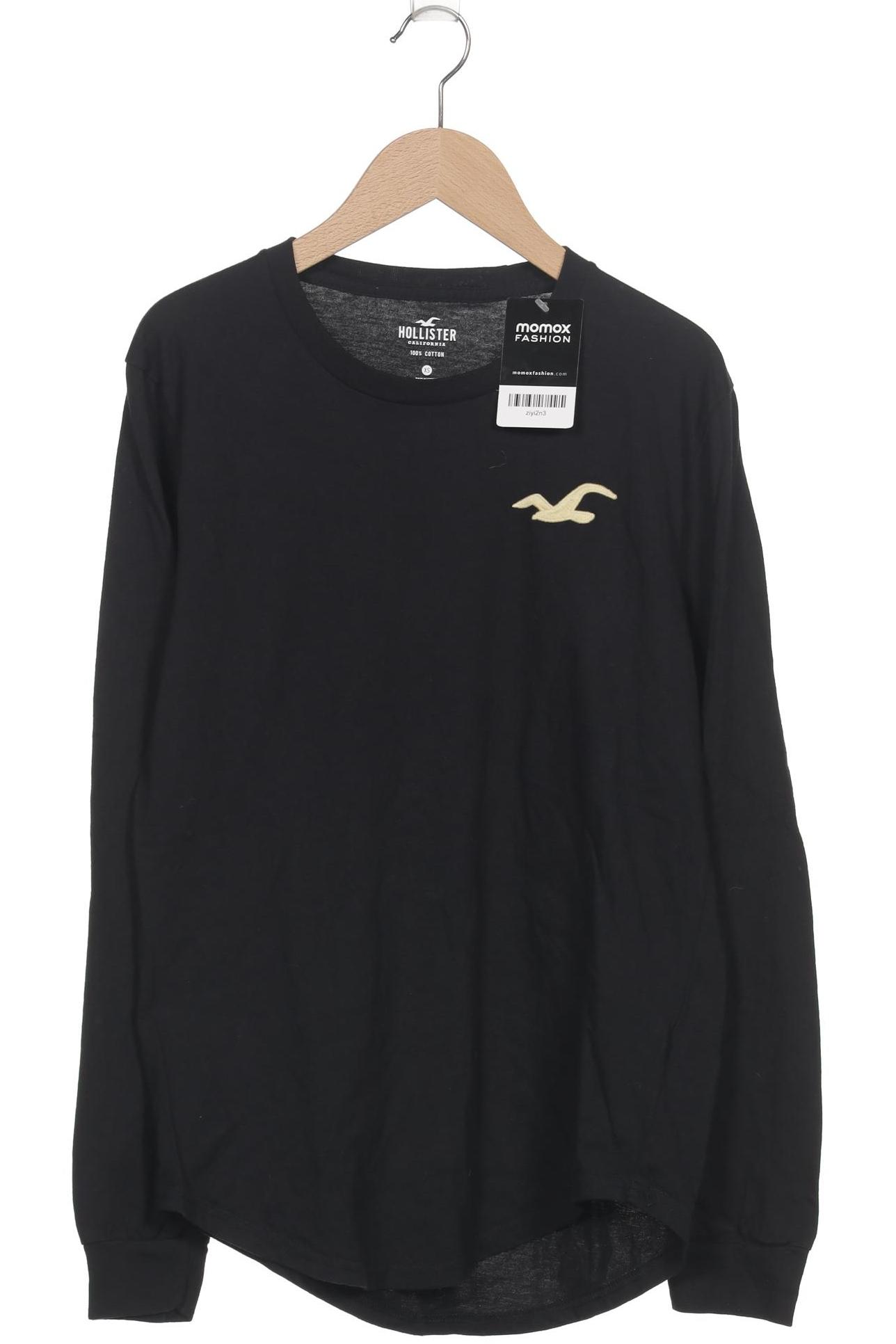 

Hollister Herren Langarmshirt, schwarz, Gr. 44