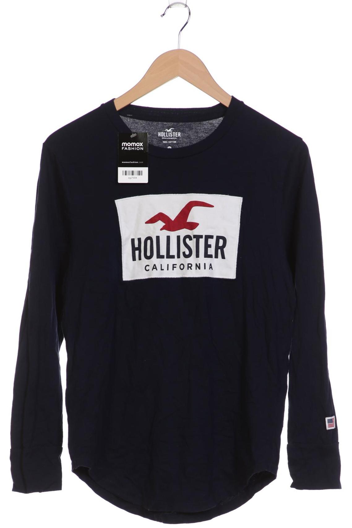 

Hollister Herren Langarmshirt, marineblau, Gr. 44