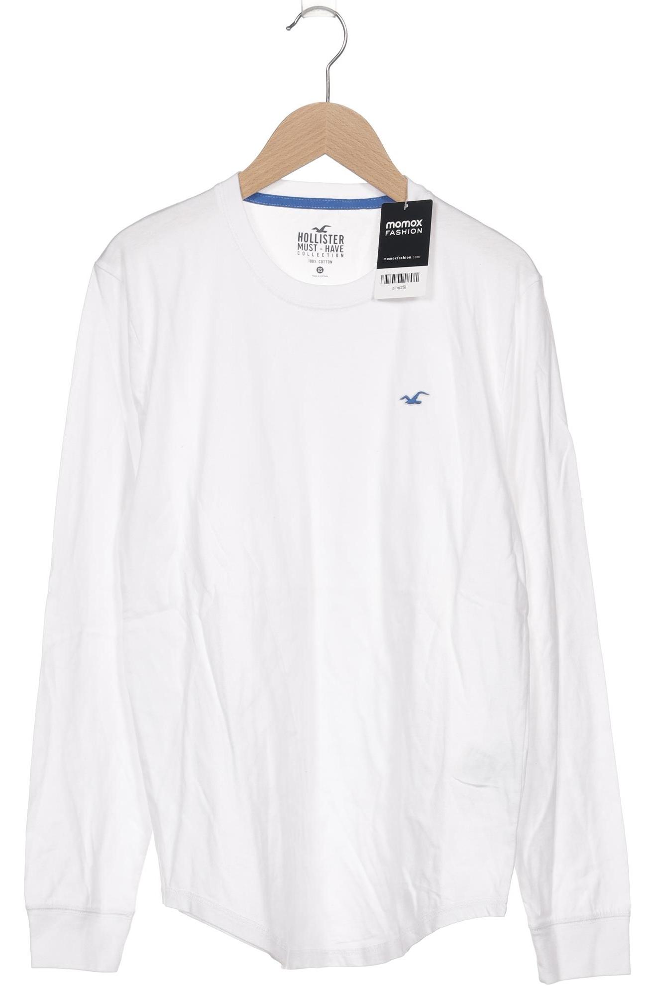 

Hollister Herren Langarmshirt, weiß, Gr. 44