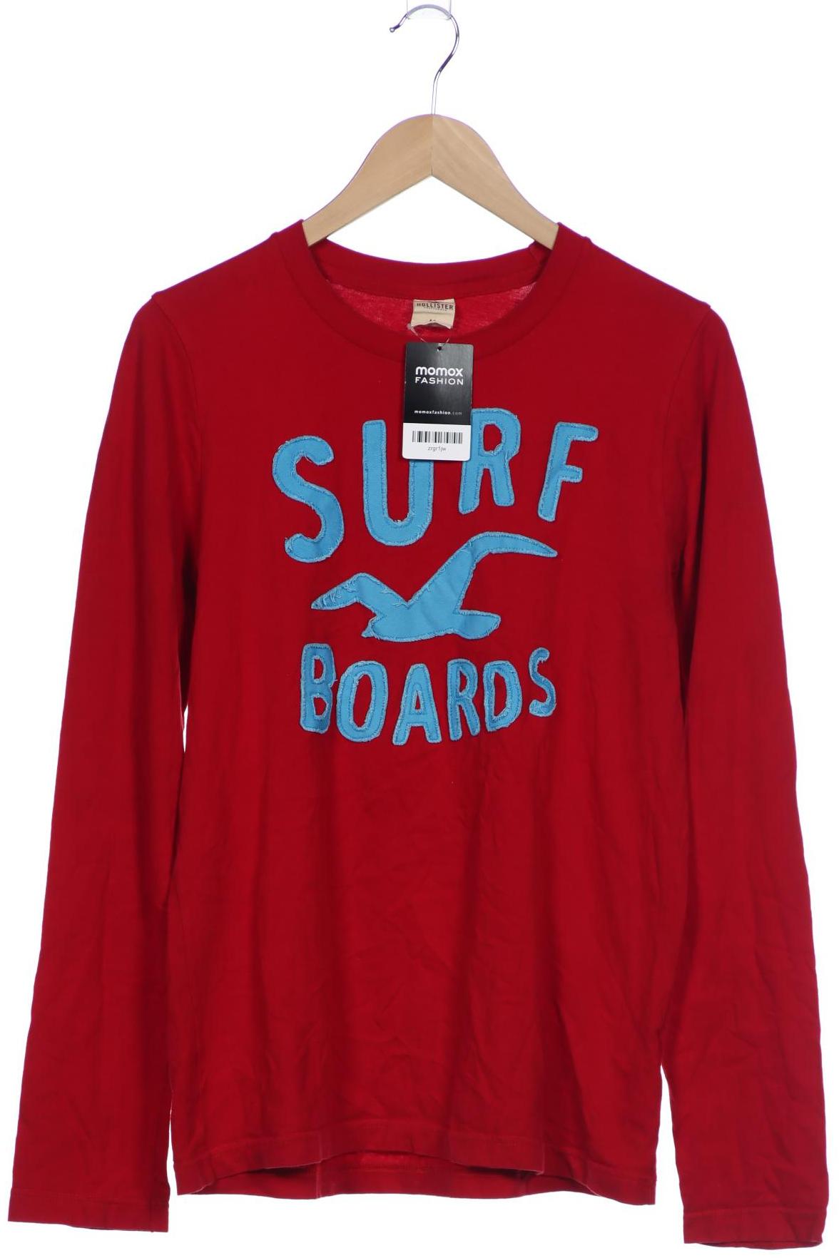 

Hollister Herren Langarmshirt, rot, Gr. 48