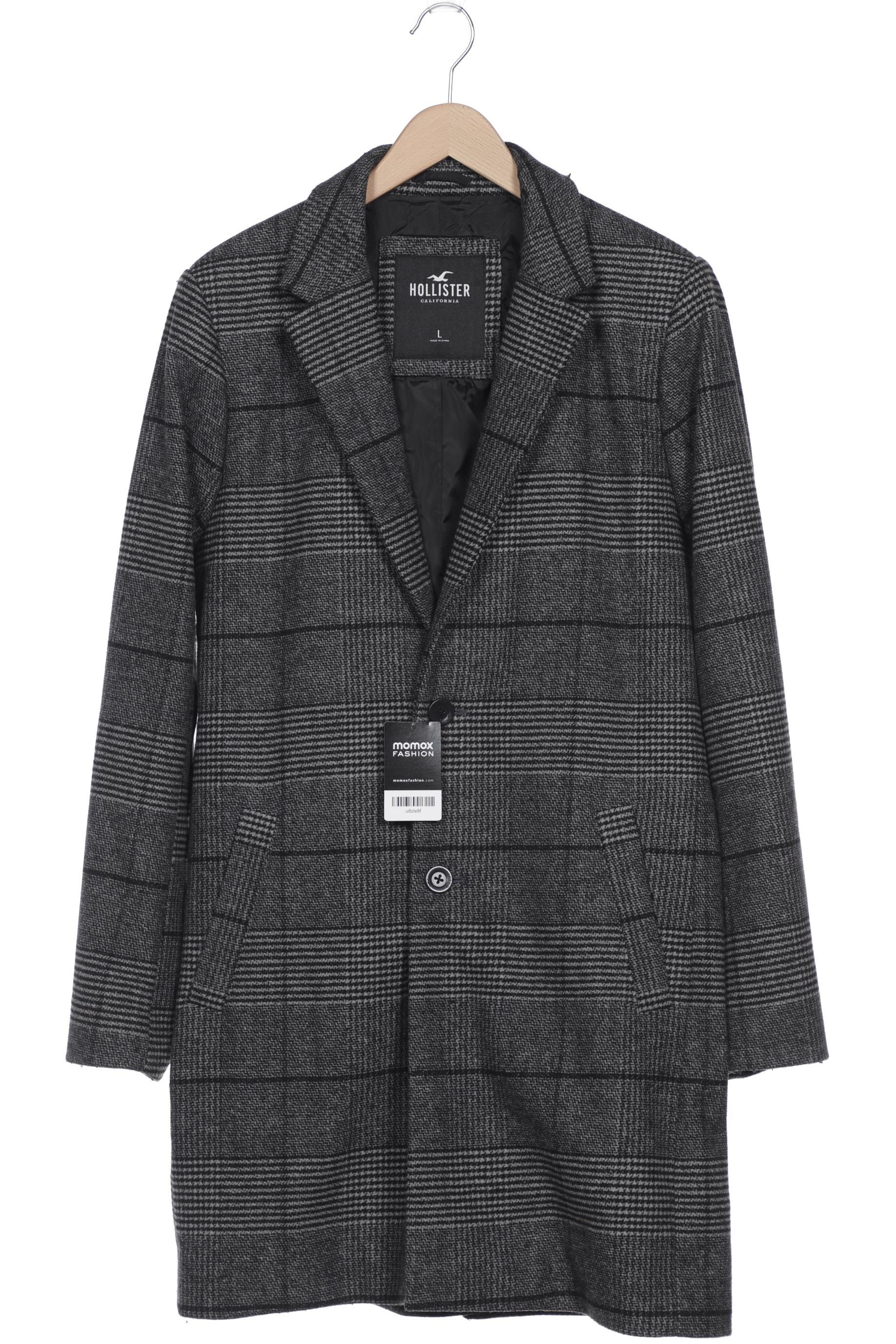 

Hollister Herren Mantel, grau, Gr. 52