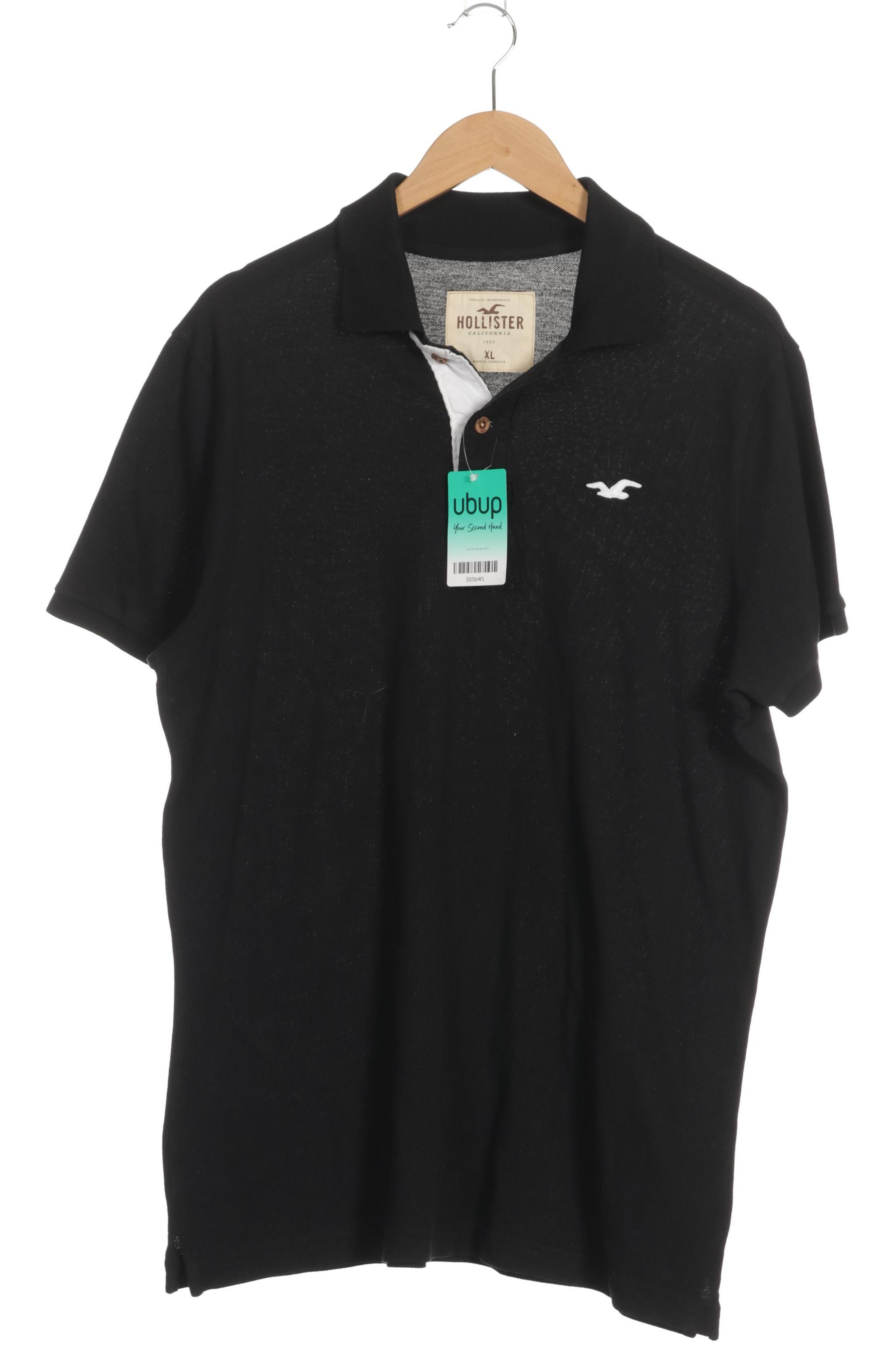 

Hollister Herren Poloshirt, schwarz, Gr.