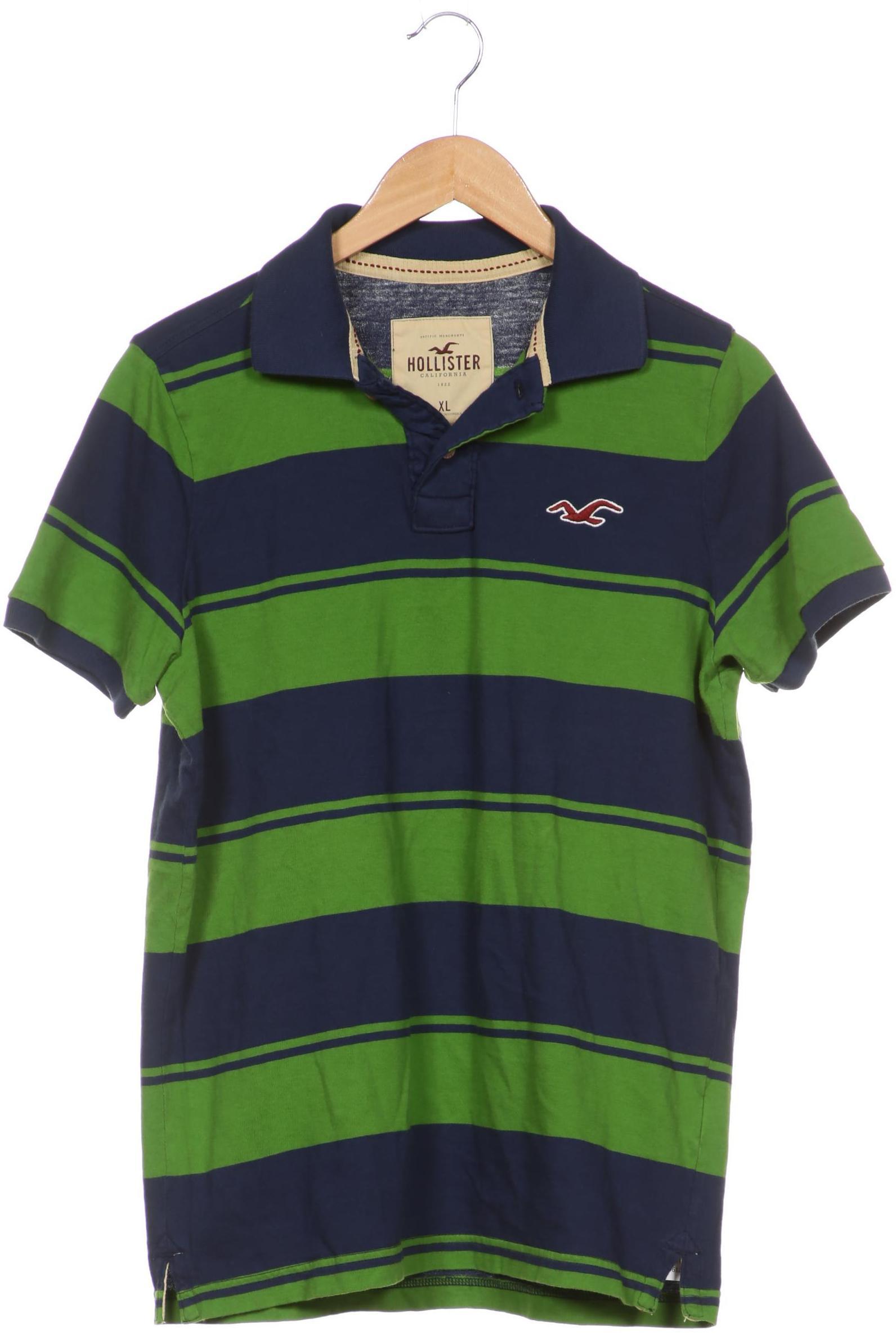 Thumbnail - Hollister Herren Poloshirt, blau, Gr.